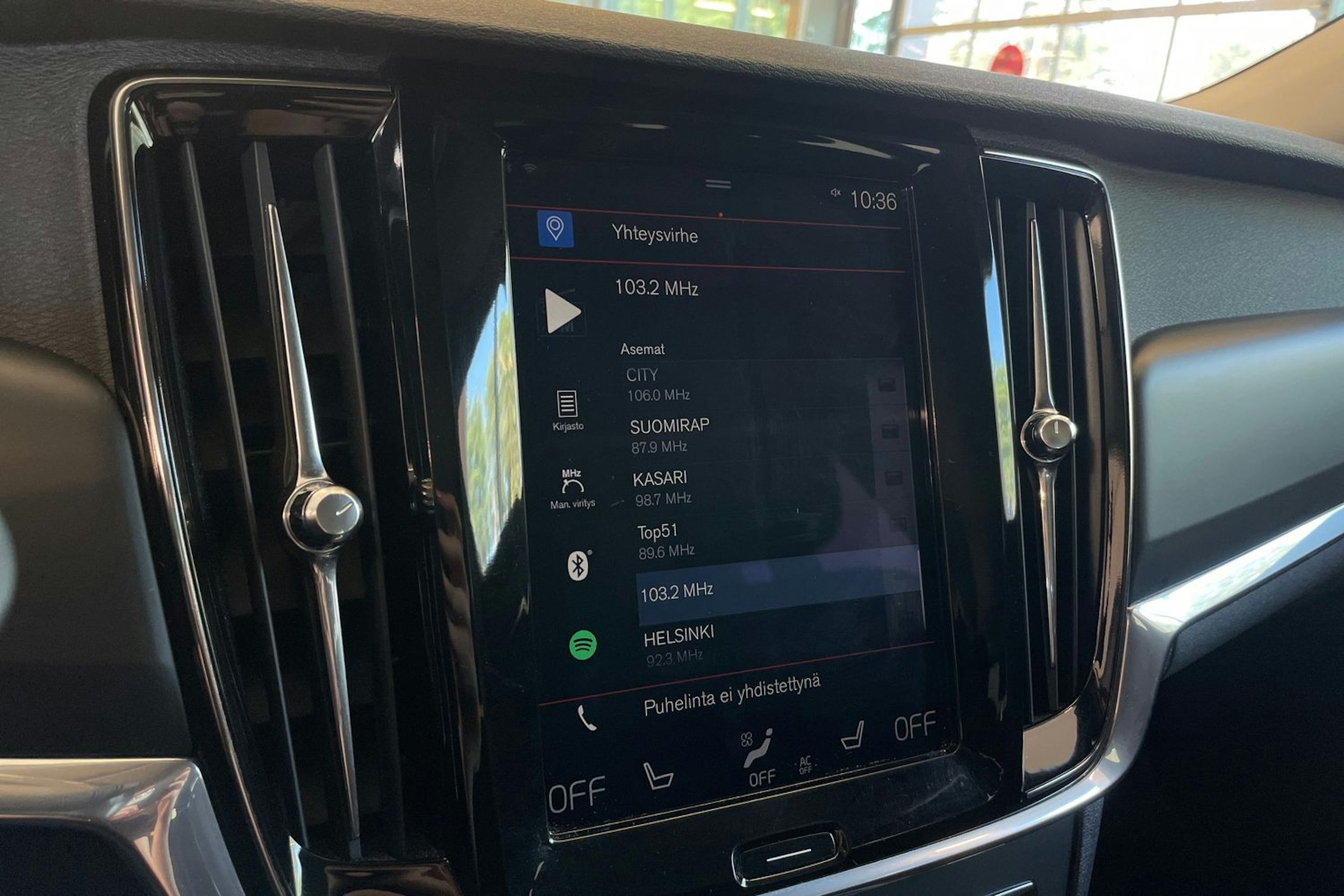 valkoinen Volvo V90 2017 kuva 21.