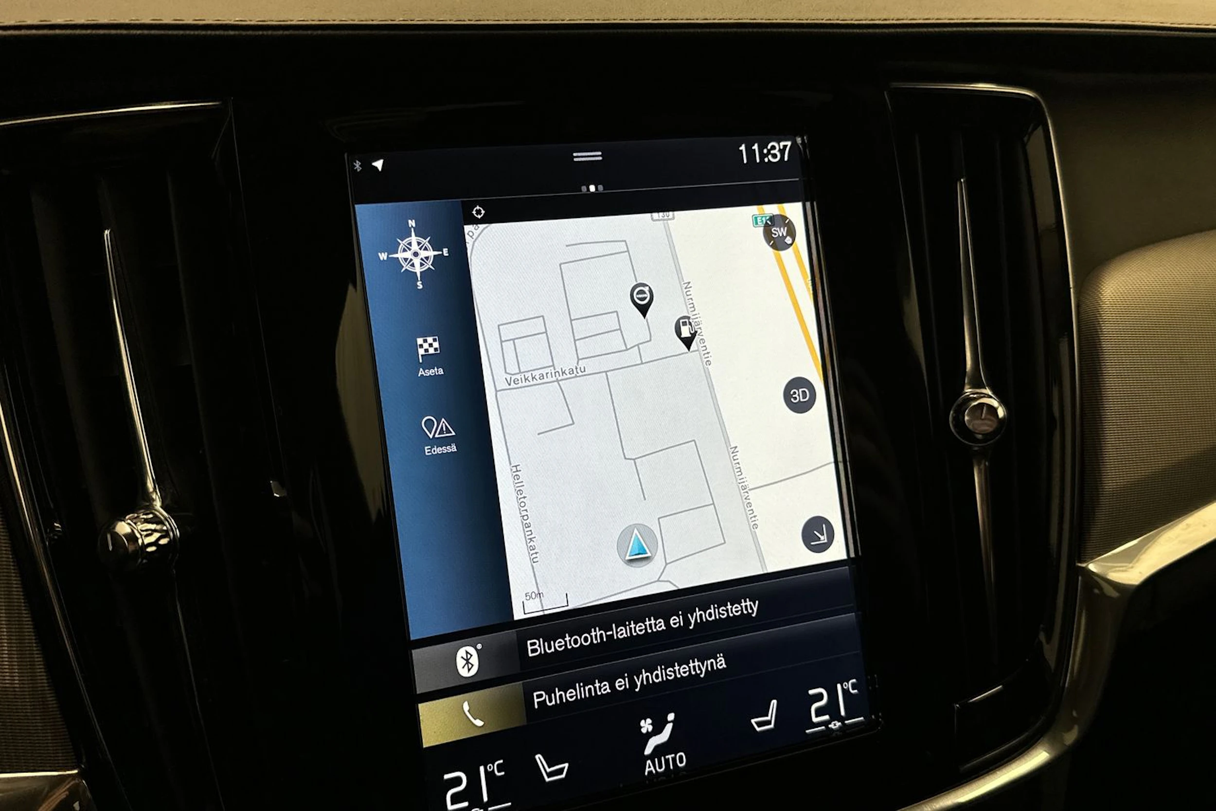valkoinen Volvo V90 2017 kuva 22.