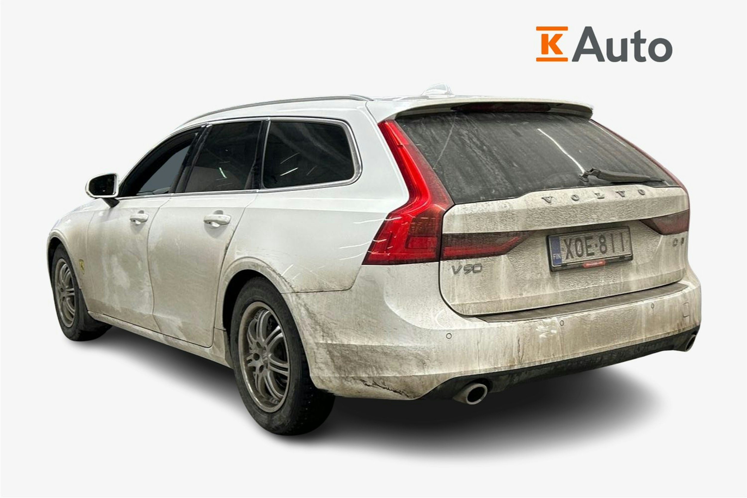 valkoinen Volvo V90 2017 kuva 2.