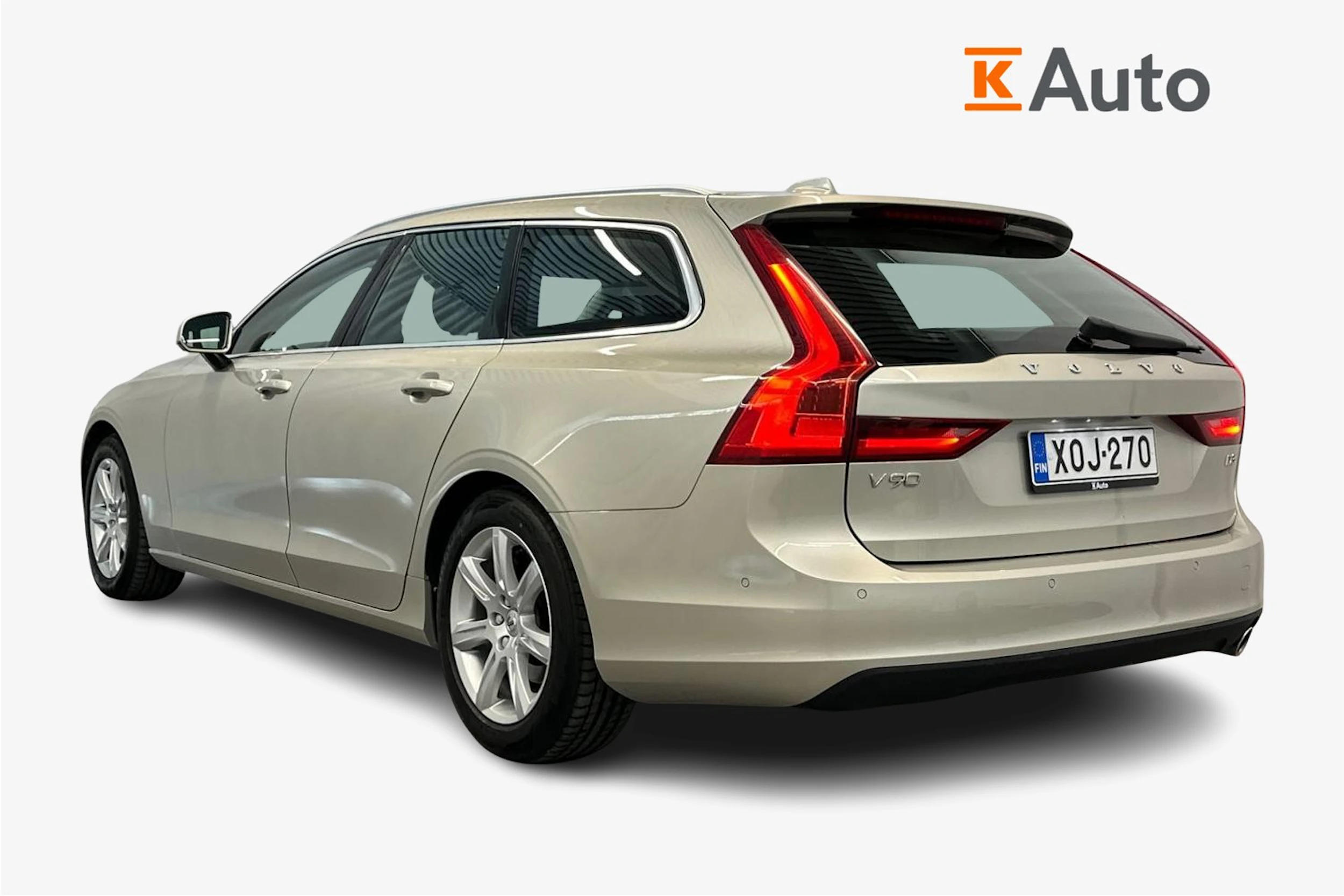 ruskea (beige) Volvo V90 2017 kuva 2.