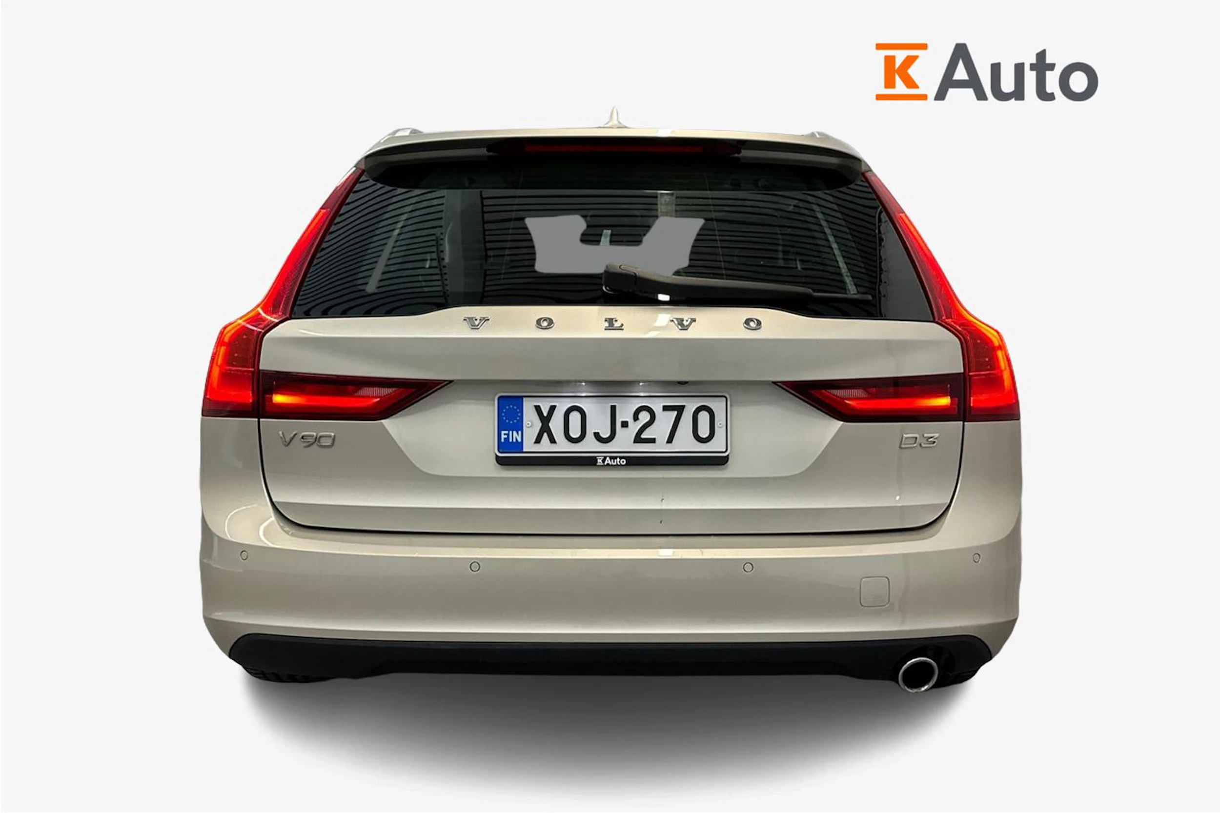 ruskea (beige) Volvo V90 2017 kuva 3.