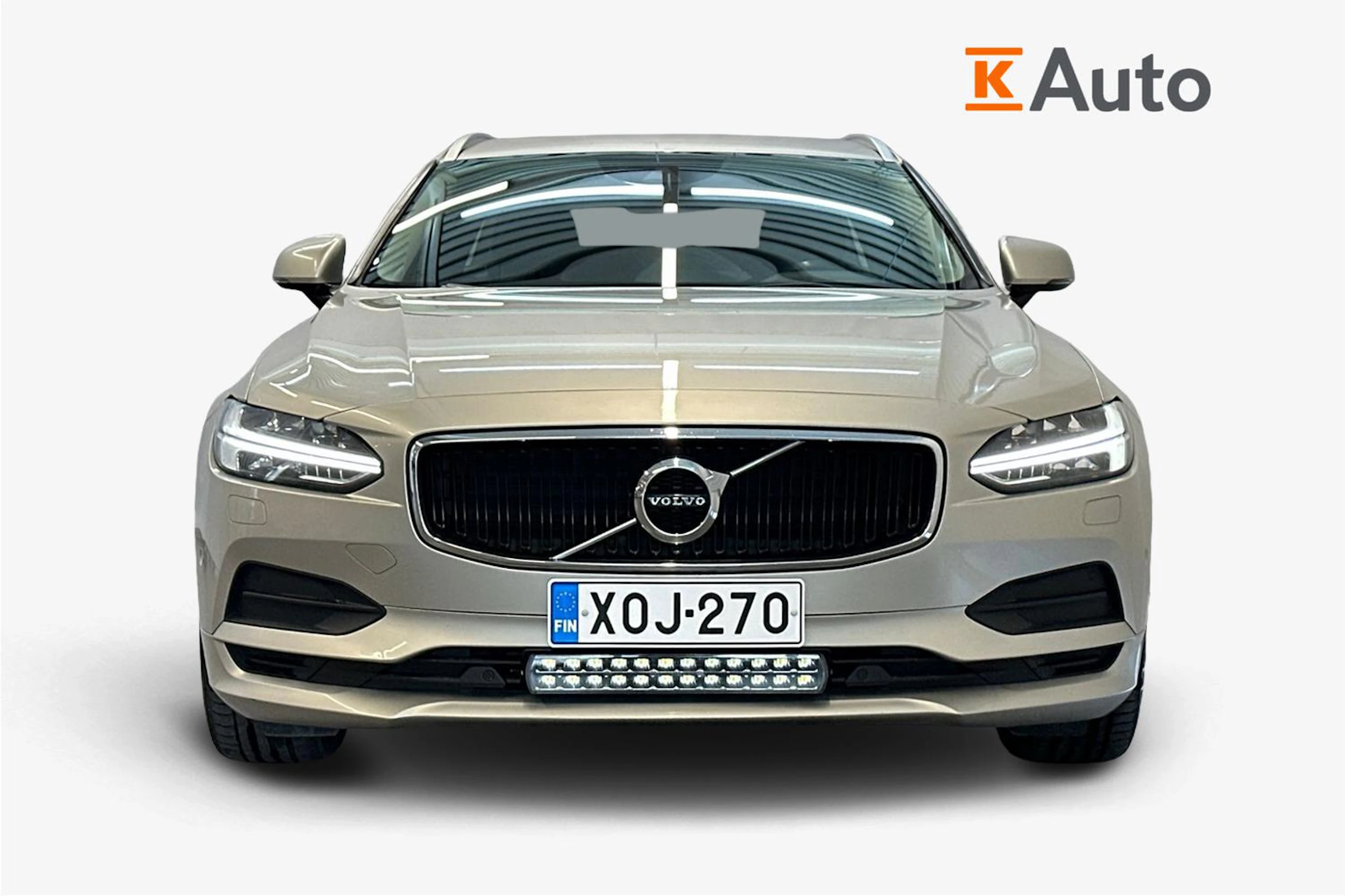 ruskea (beige) Volvo V90 2017 kuva 4.