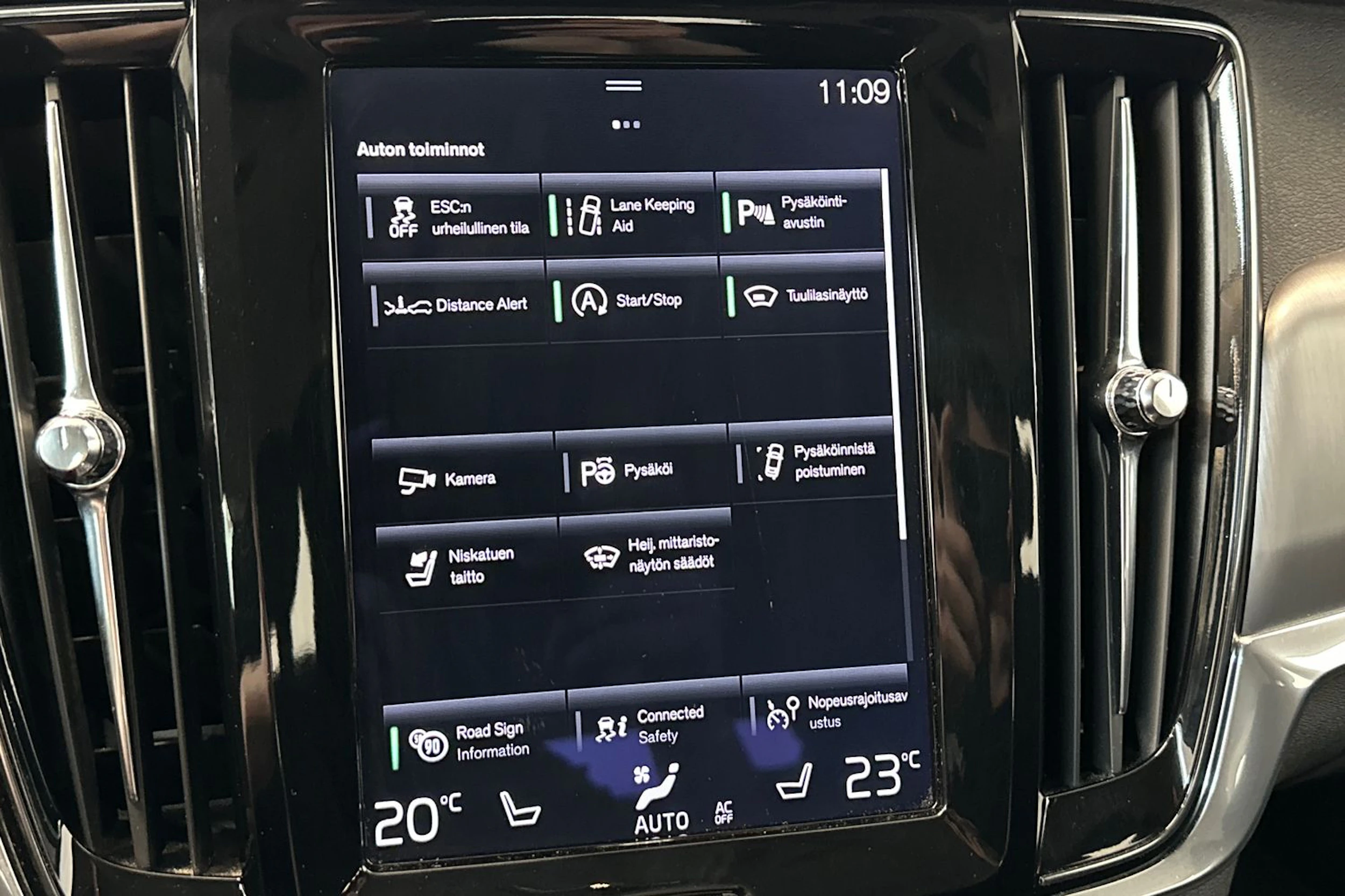 ruskea (beige) Volvo V90 2017 kuva 25.