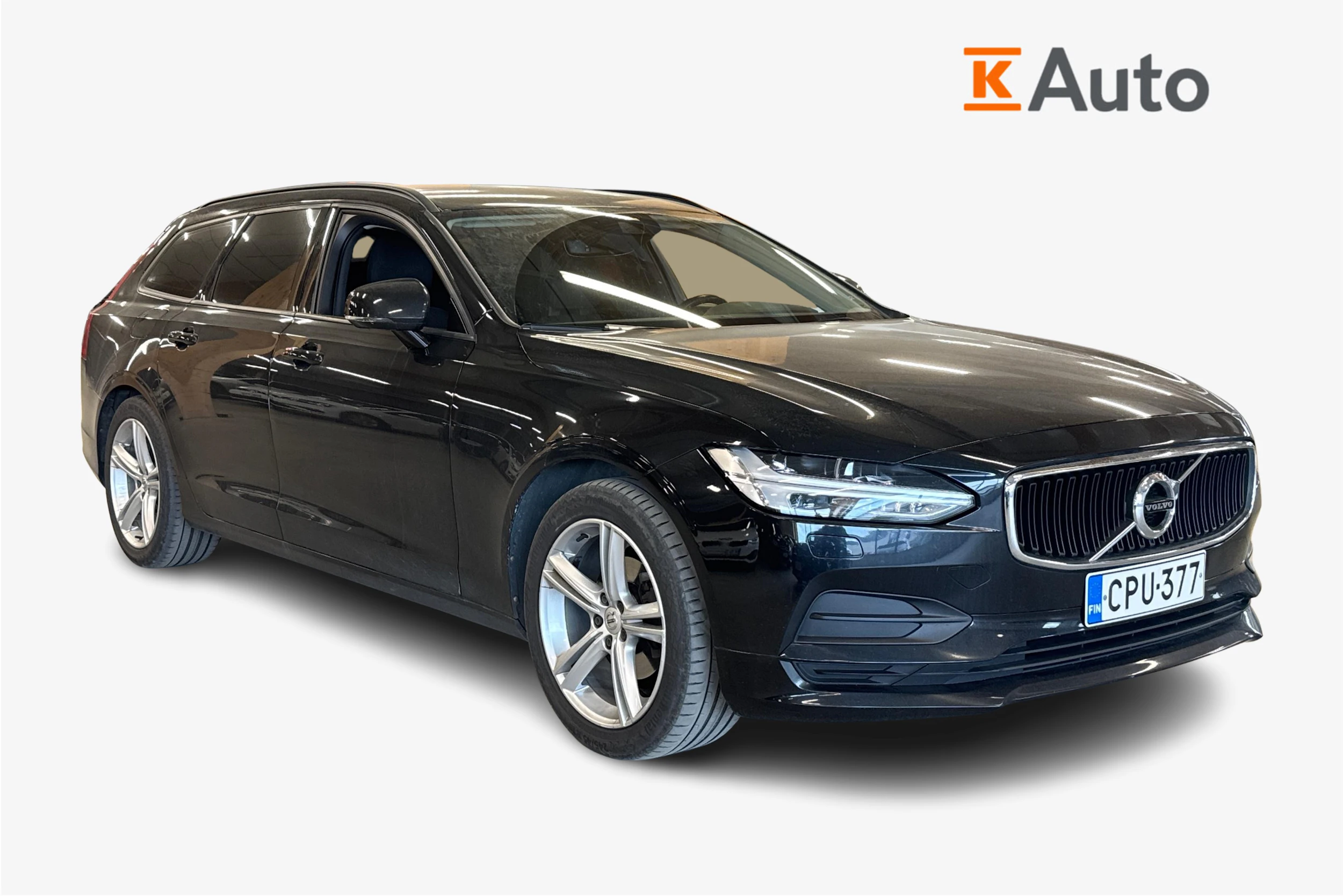 musta Volvo V90 2018 kuva 1.