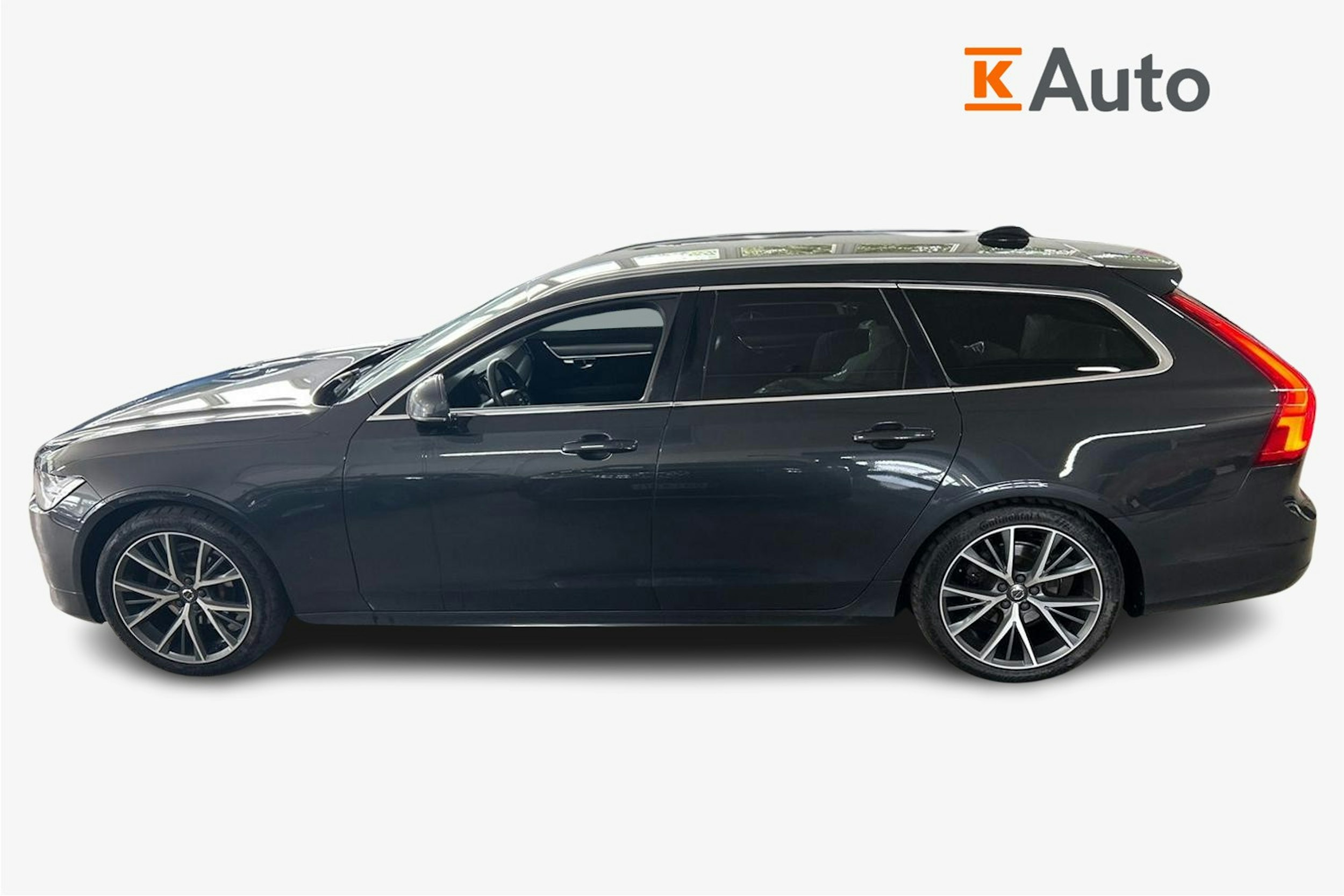 harmaa Volvo V90 2018 kuva 6.