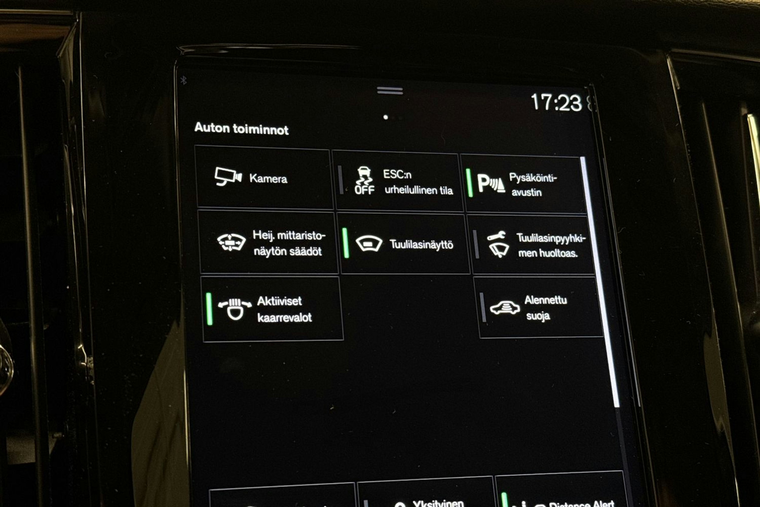 Sininen Volvo V90 2018 kuva 32.