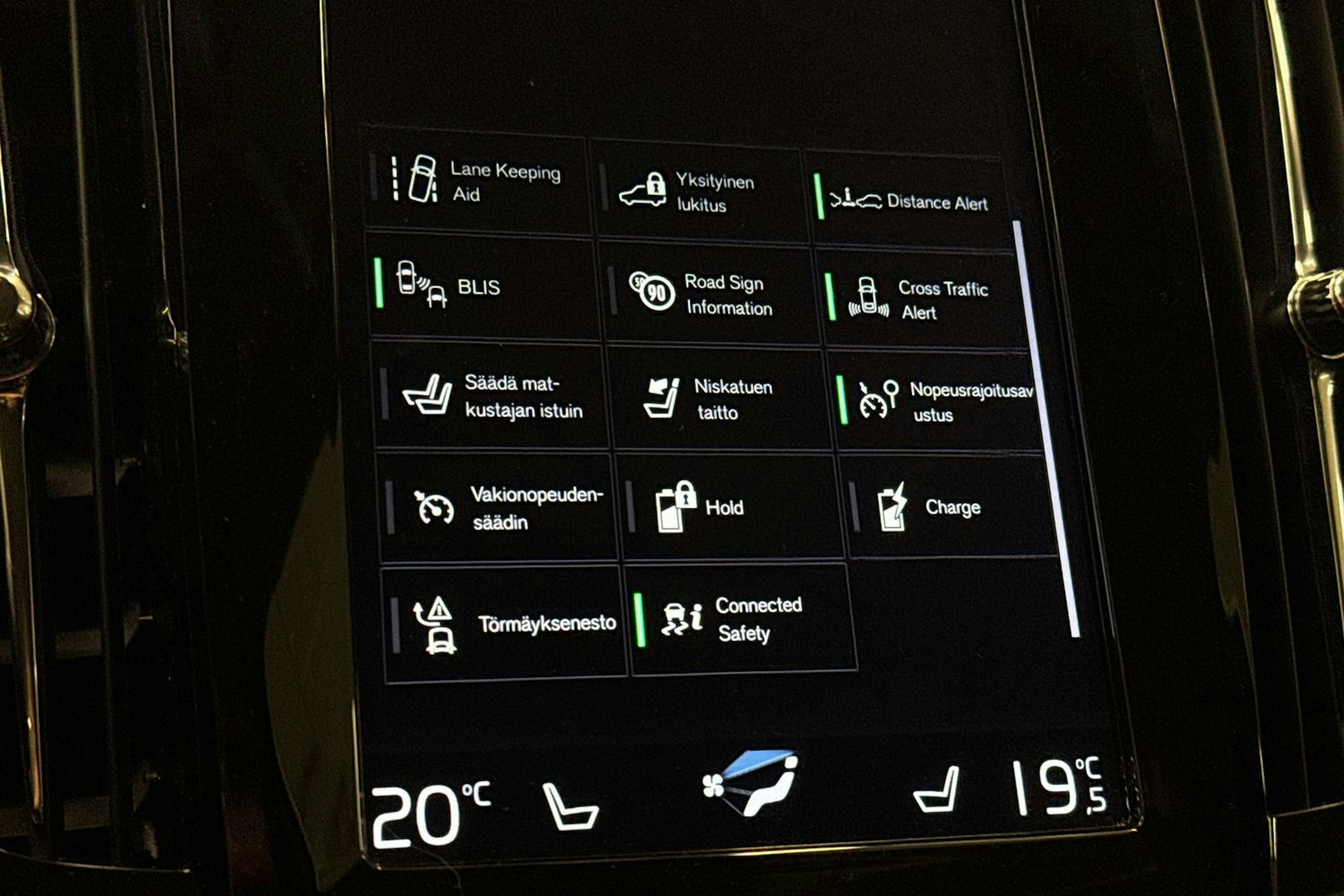 Sininen Volvo V90 2018 kuva 33.