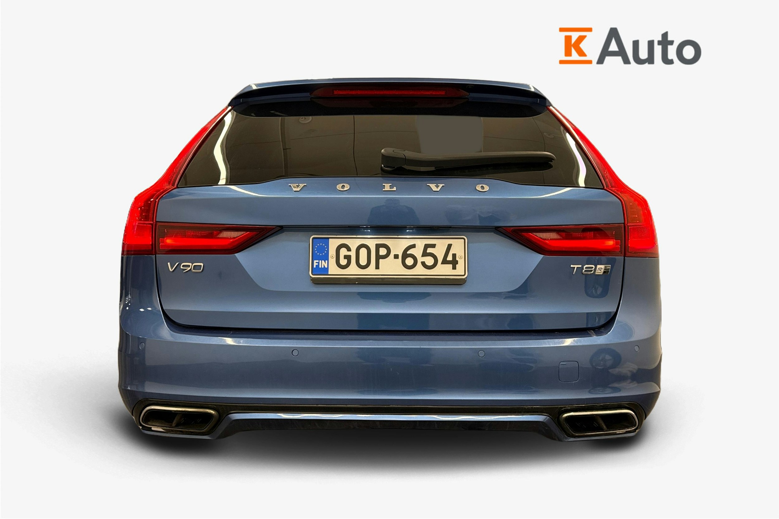 sininen Volvo V90 2018 kuva 3.