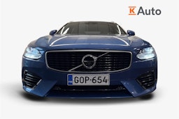 sininen Volvo V90 2018 kuva 5.