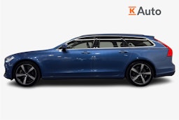 sininen Volvo V90 2018 kuva 6.