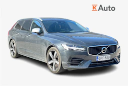 harmaa Volvo V90 2018 kuva 1.