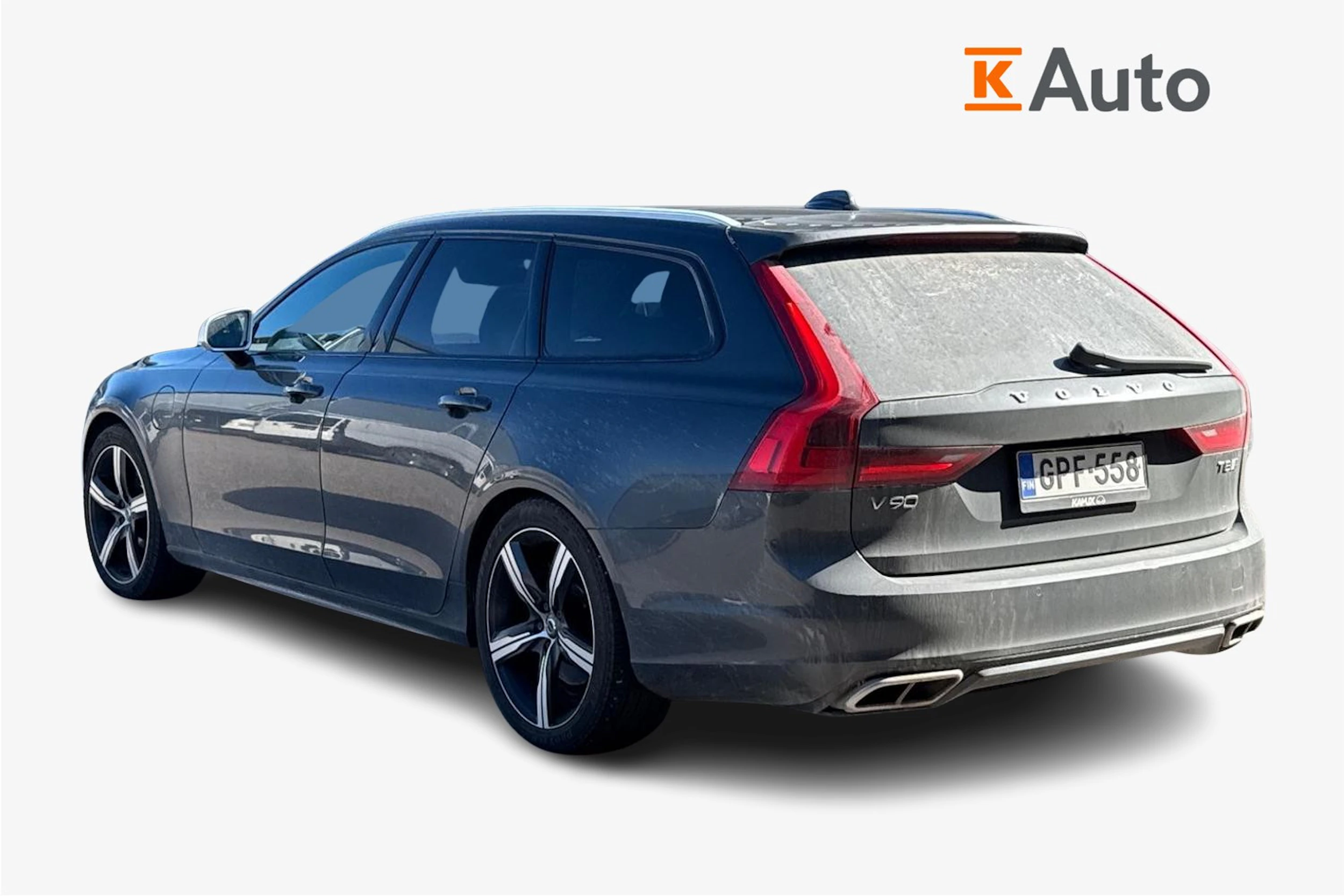 harmaa Volvo V90 2018 kuva 2.