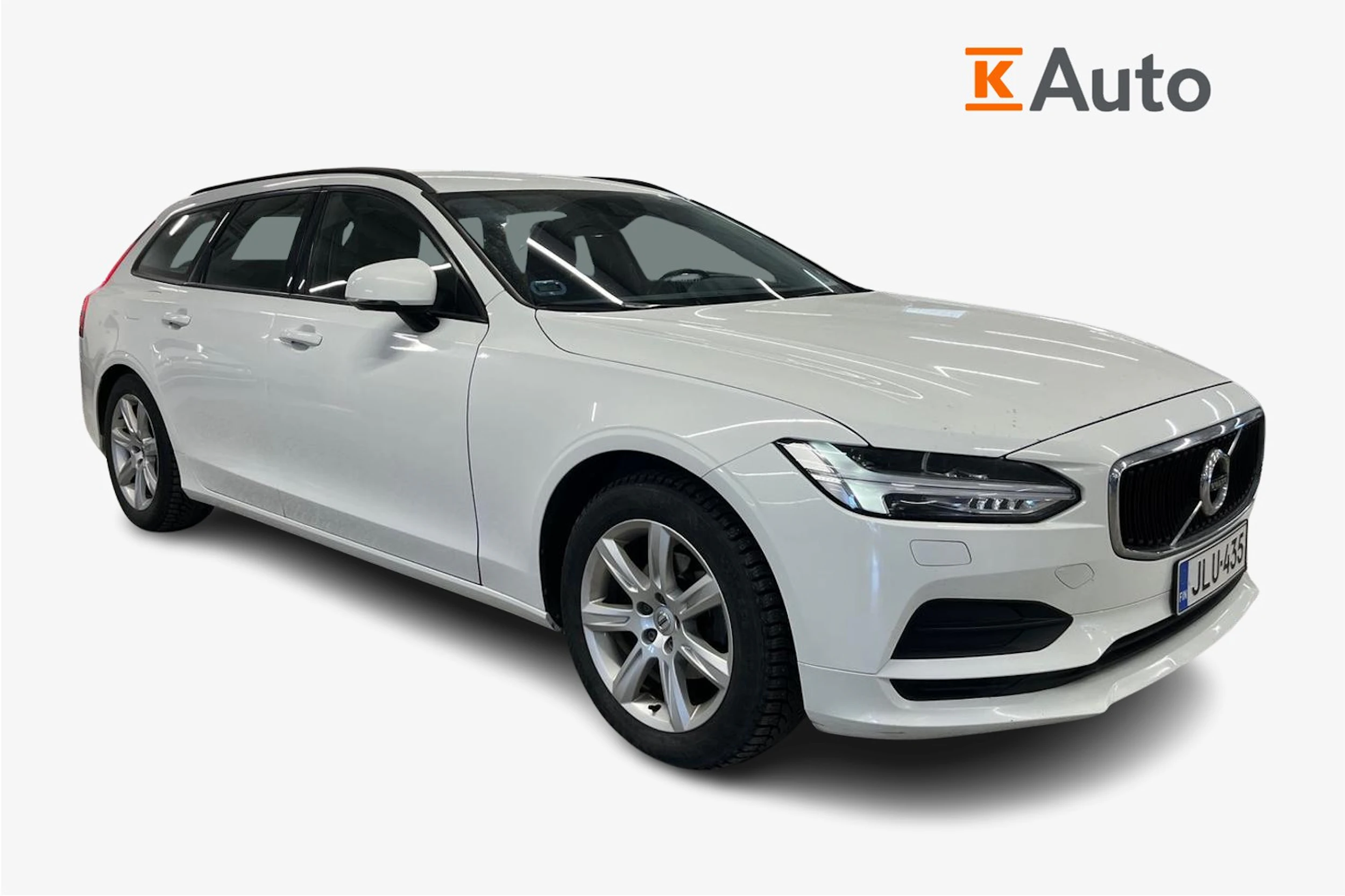valkoinen Volvo V90 2018 kuva 1.