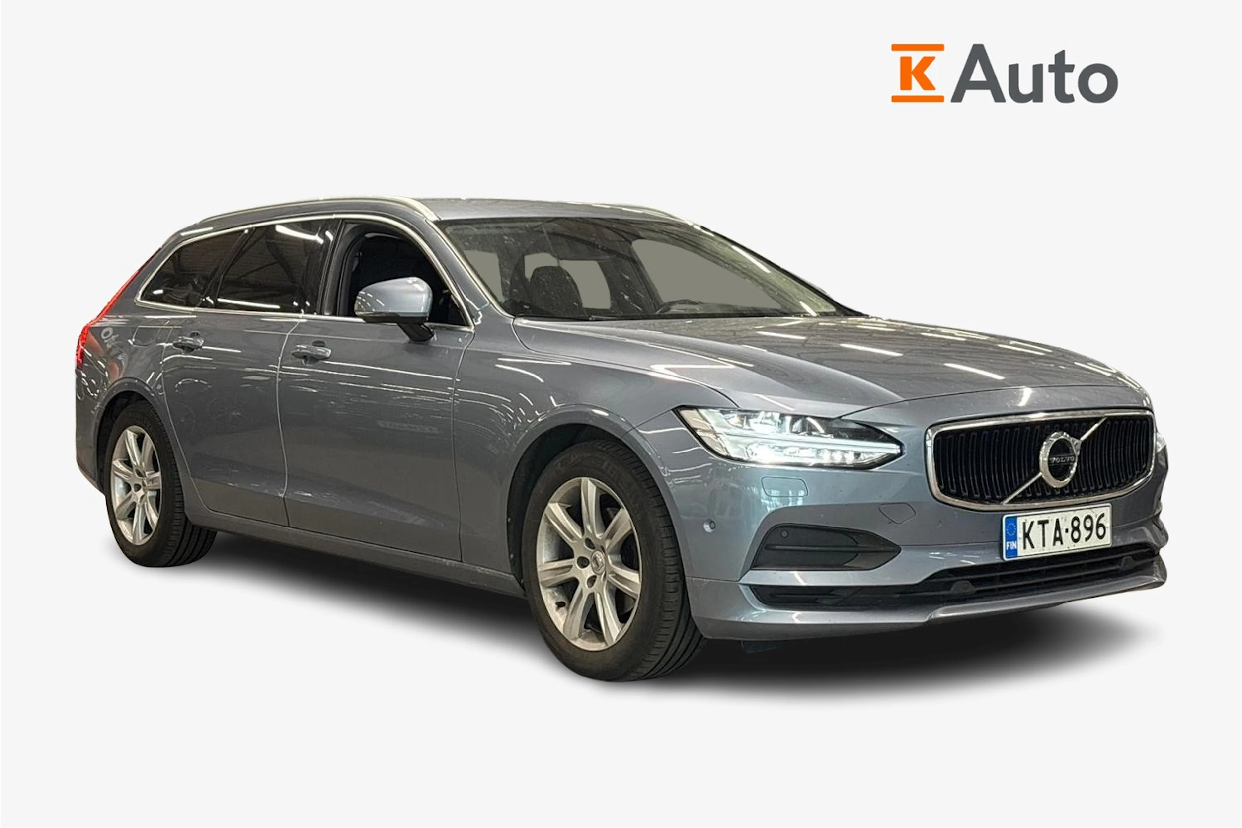 sininen Volvo V90 2018 kuva 1.