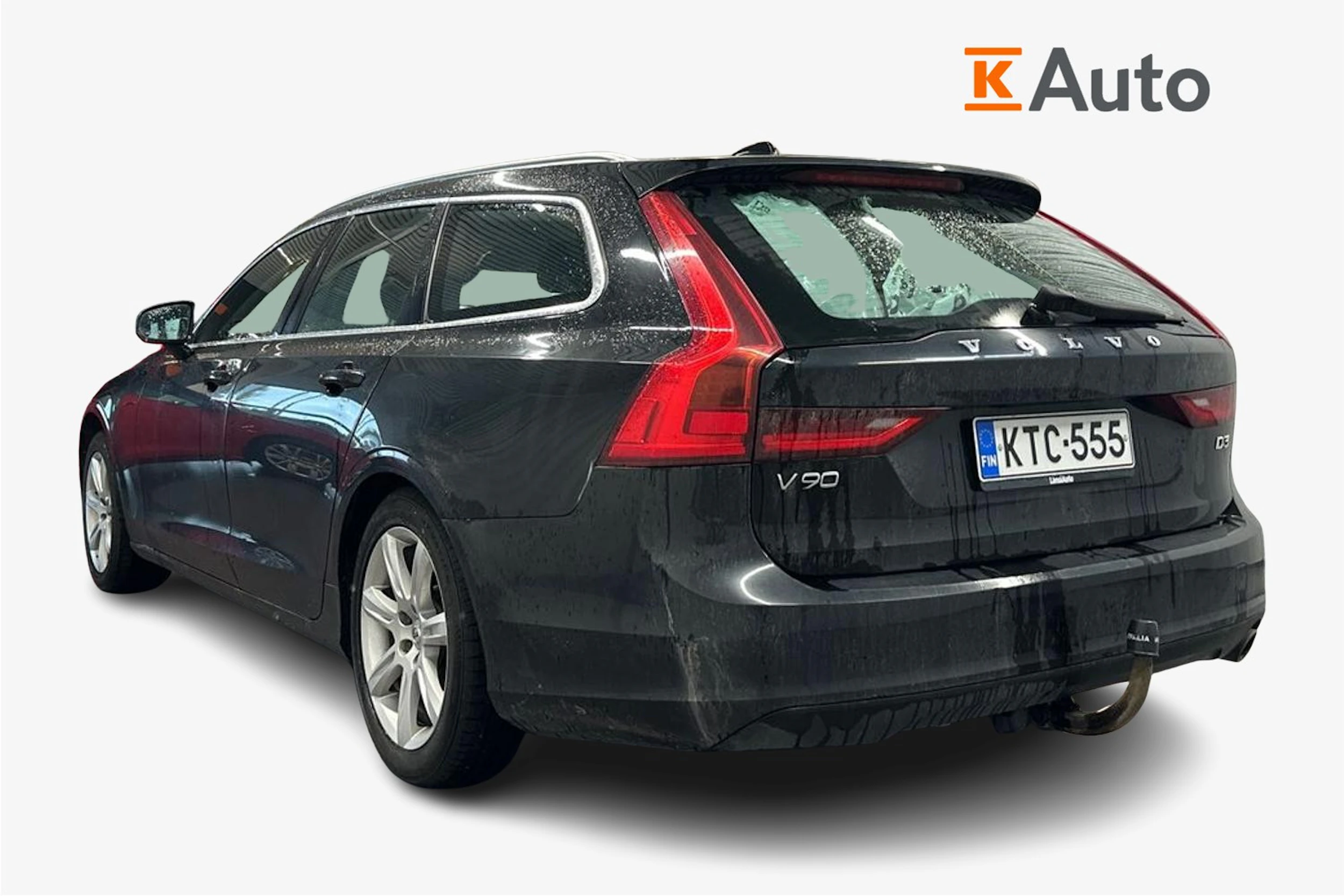 musta Volvo V90 2018 kuva 2.