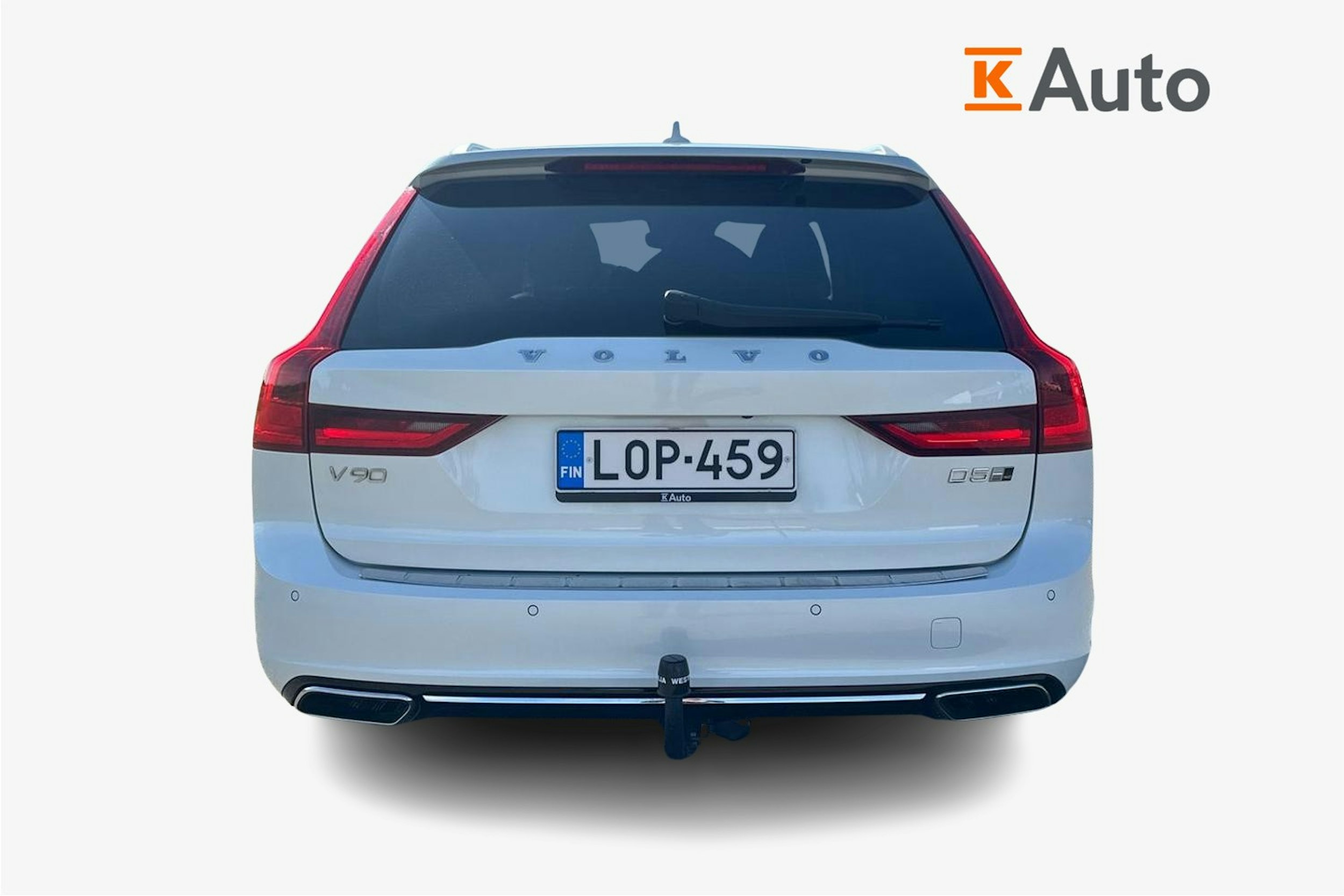 valkoinen Volvo V90 2018 kuva 3.
