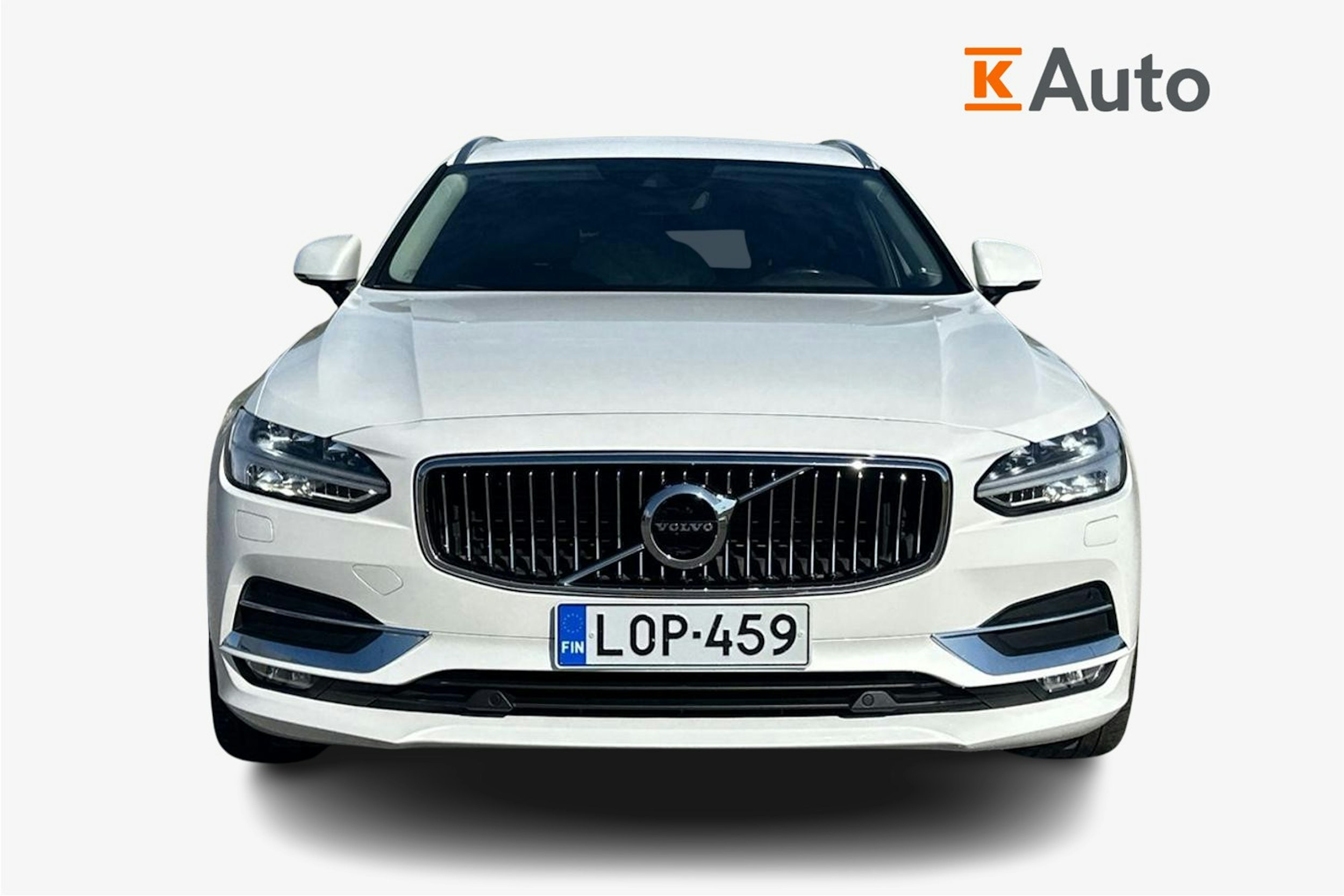 valkoinen Volvo V90 2018 kuva 5.