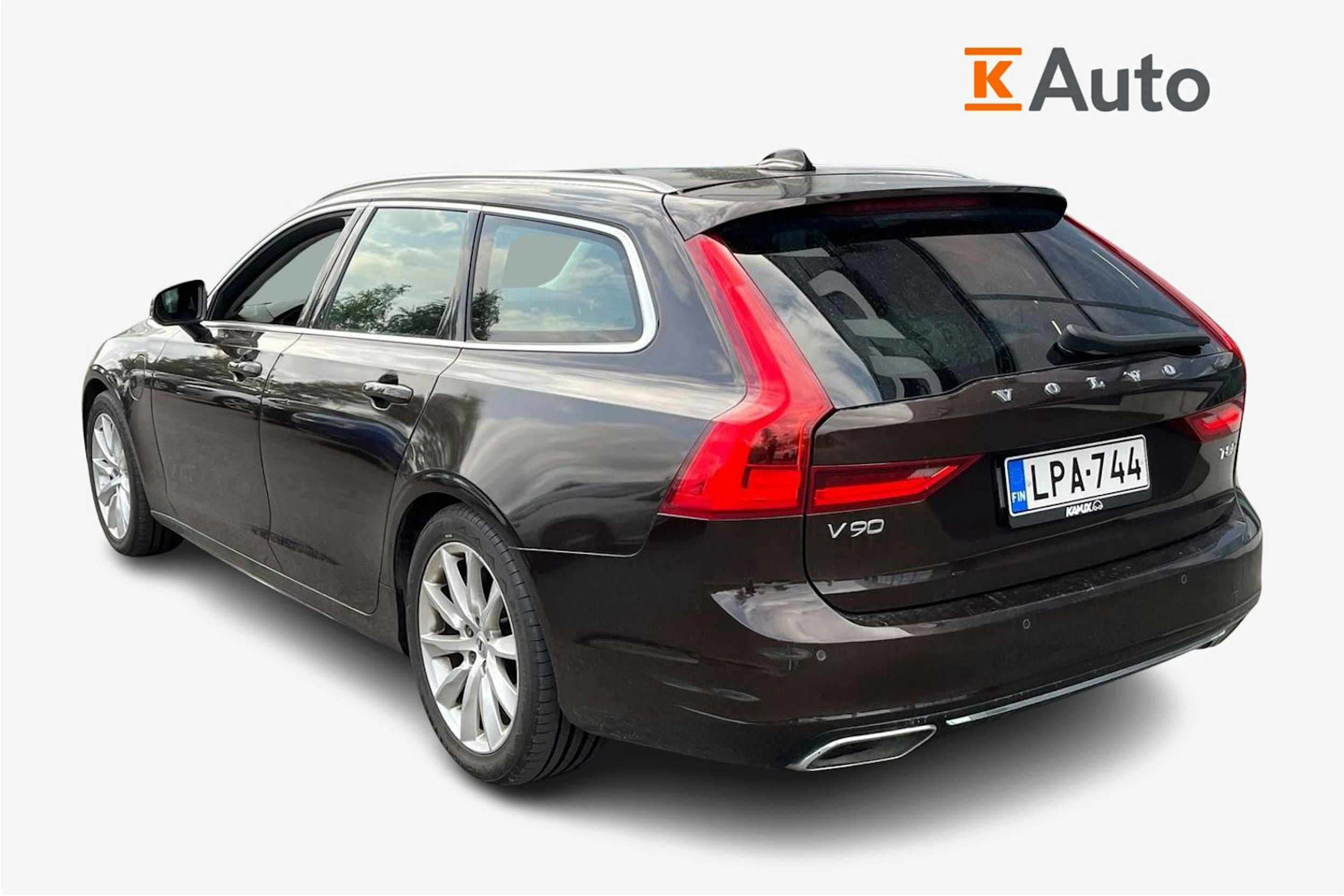 ruskea (beige) Volvo V90 2018 kuva 2.