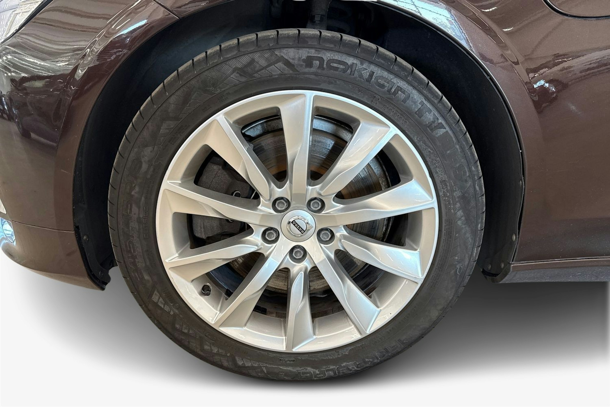 ruskea (beige) Volvo V90 2018 kuva 11.