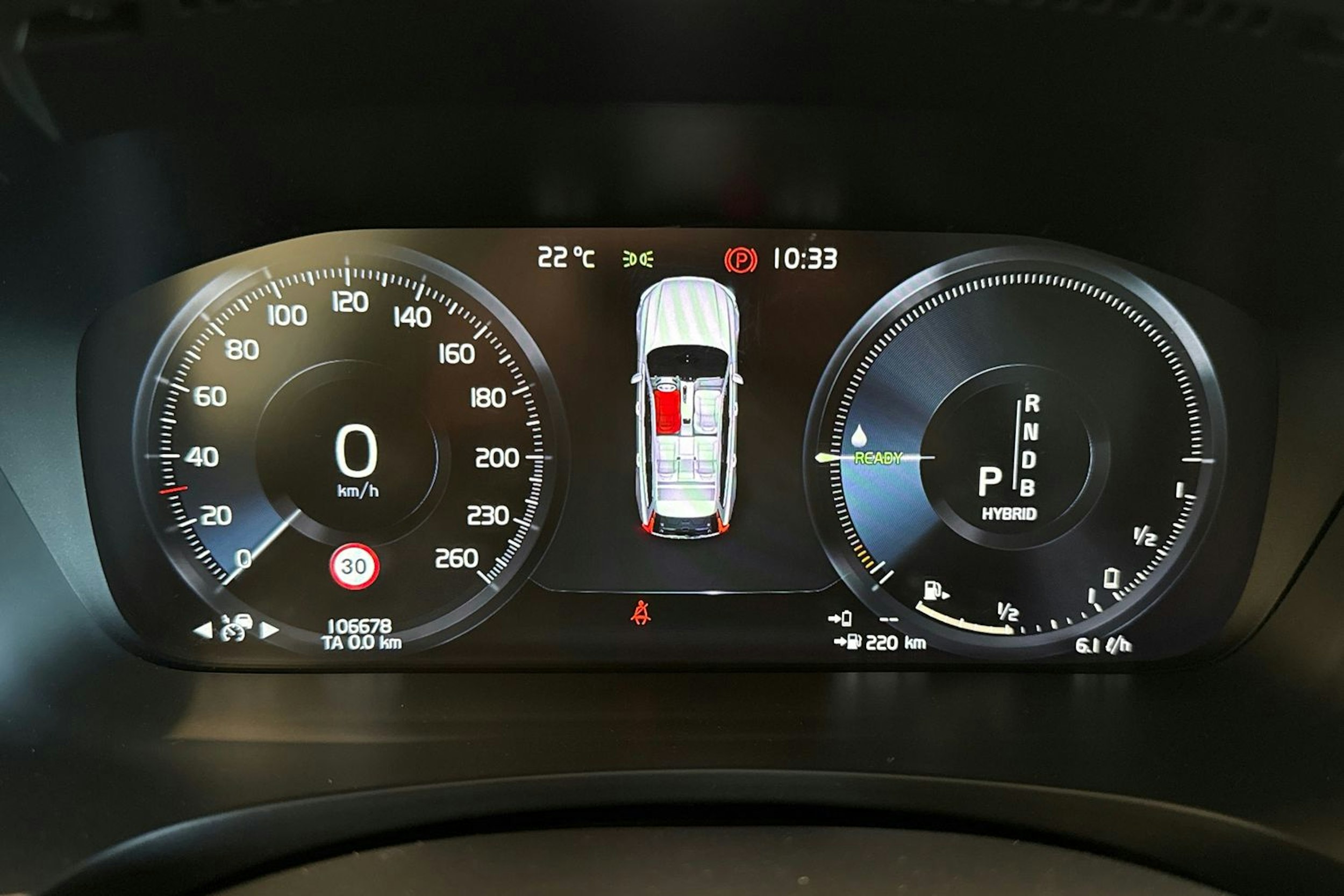 ruskea (beige) Volvo V90 2018 kuva 17.
