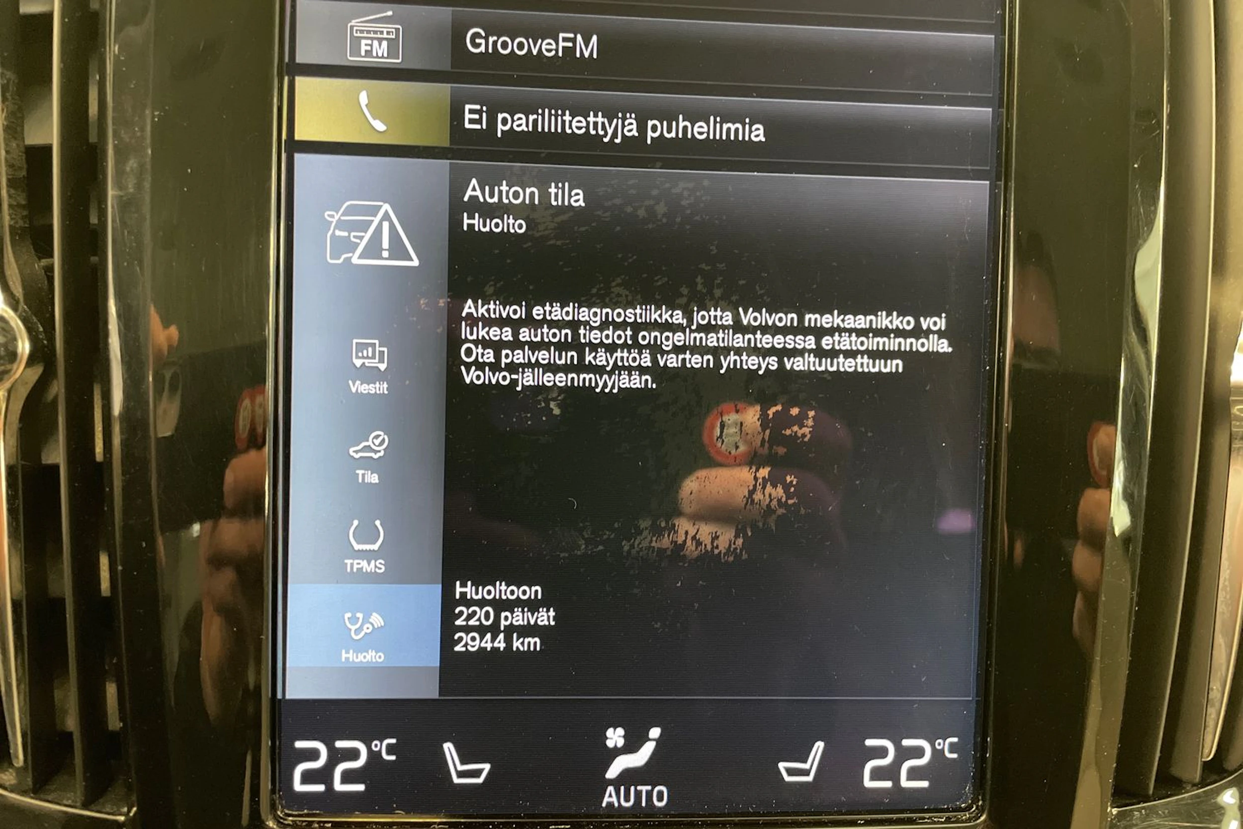 Musta Volvo V90 2018 kuva 14.