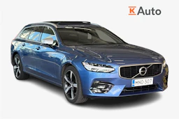 sininen Volvo V90 2018 kuva 1.
