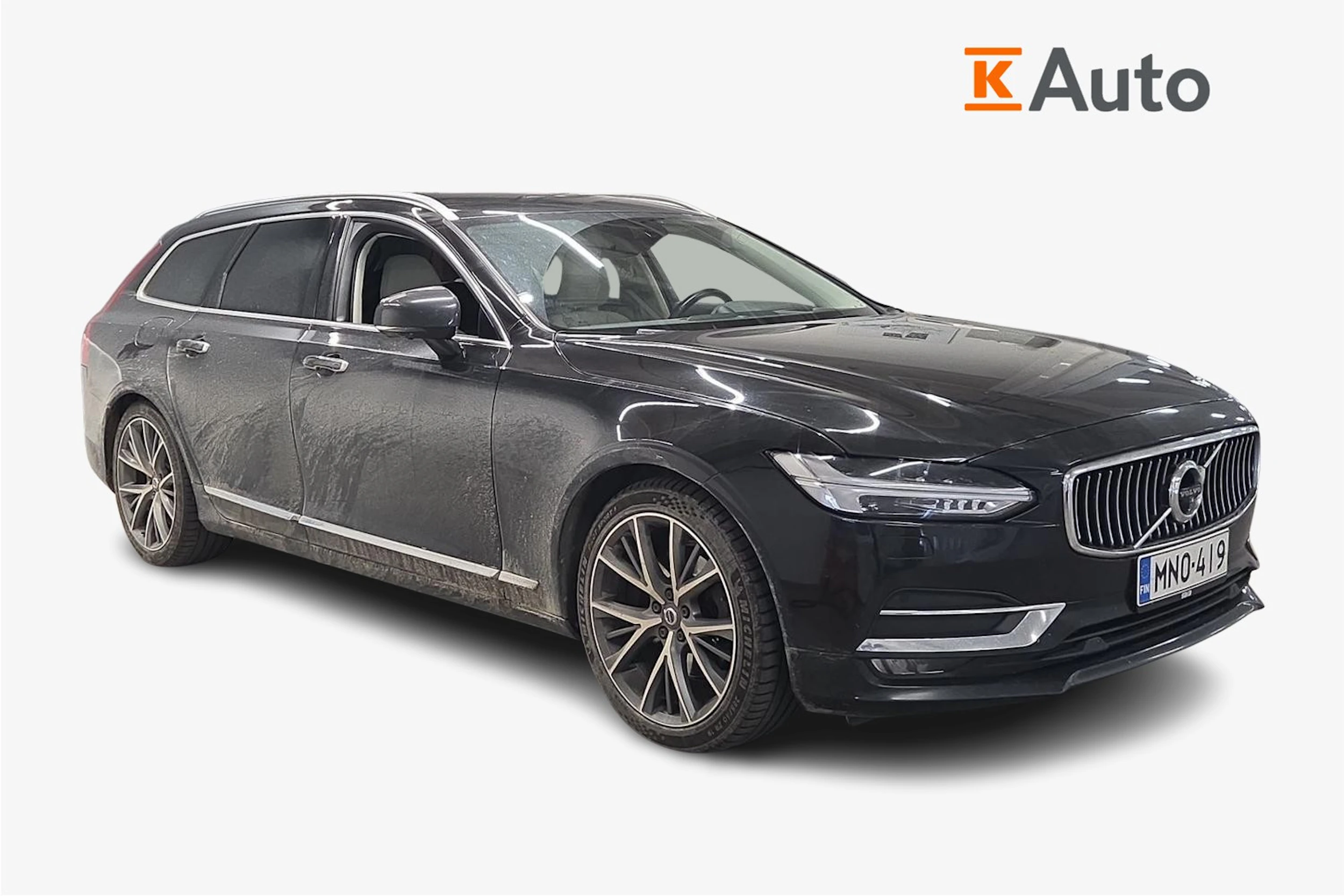 musta Volvo V90 2018 kuva 1.
