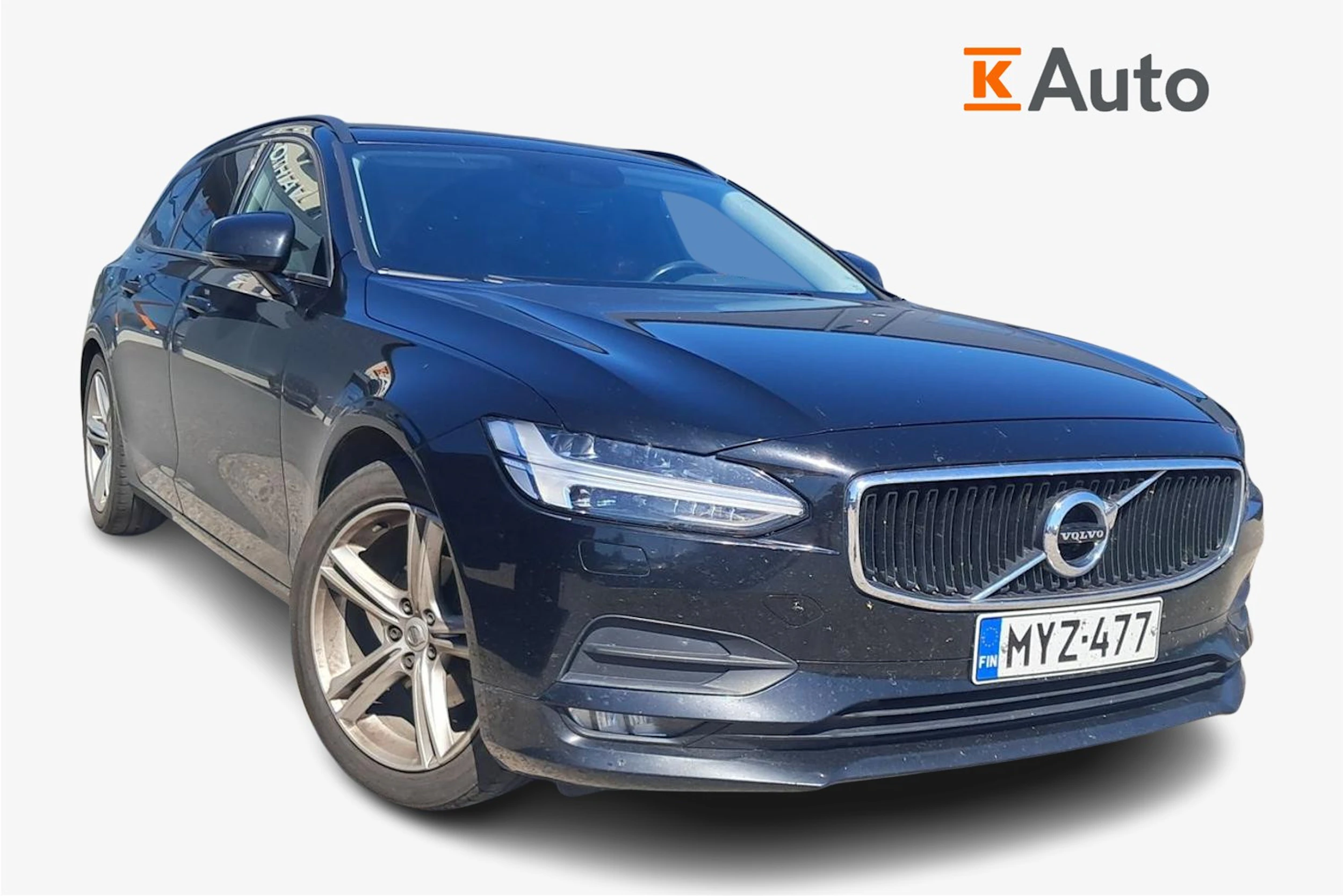 musta Volvo V90 2018 kuva 1.