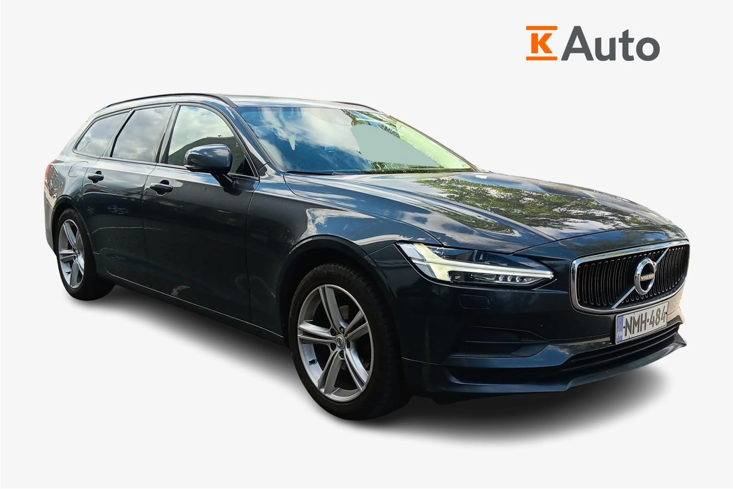 Harmaa Volvo V90 2018 kuva 1.