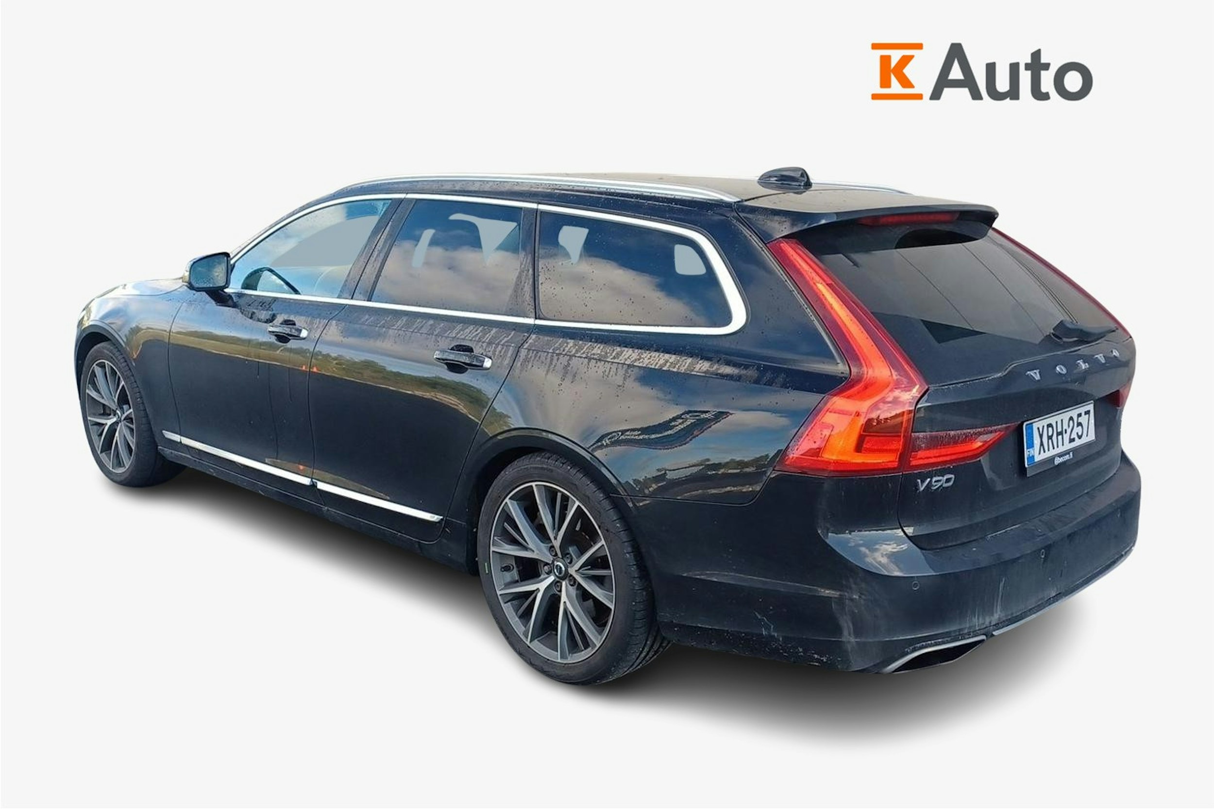 musta Volvo V90 2018 kuva 2.