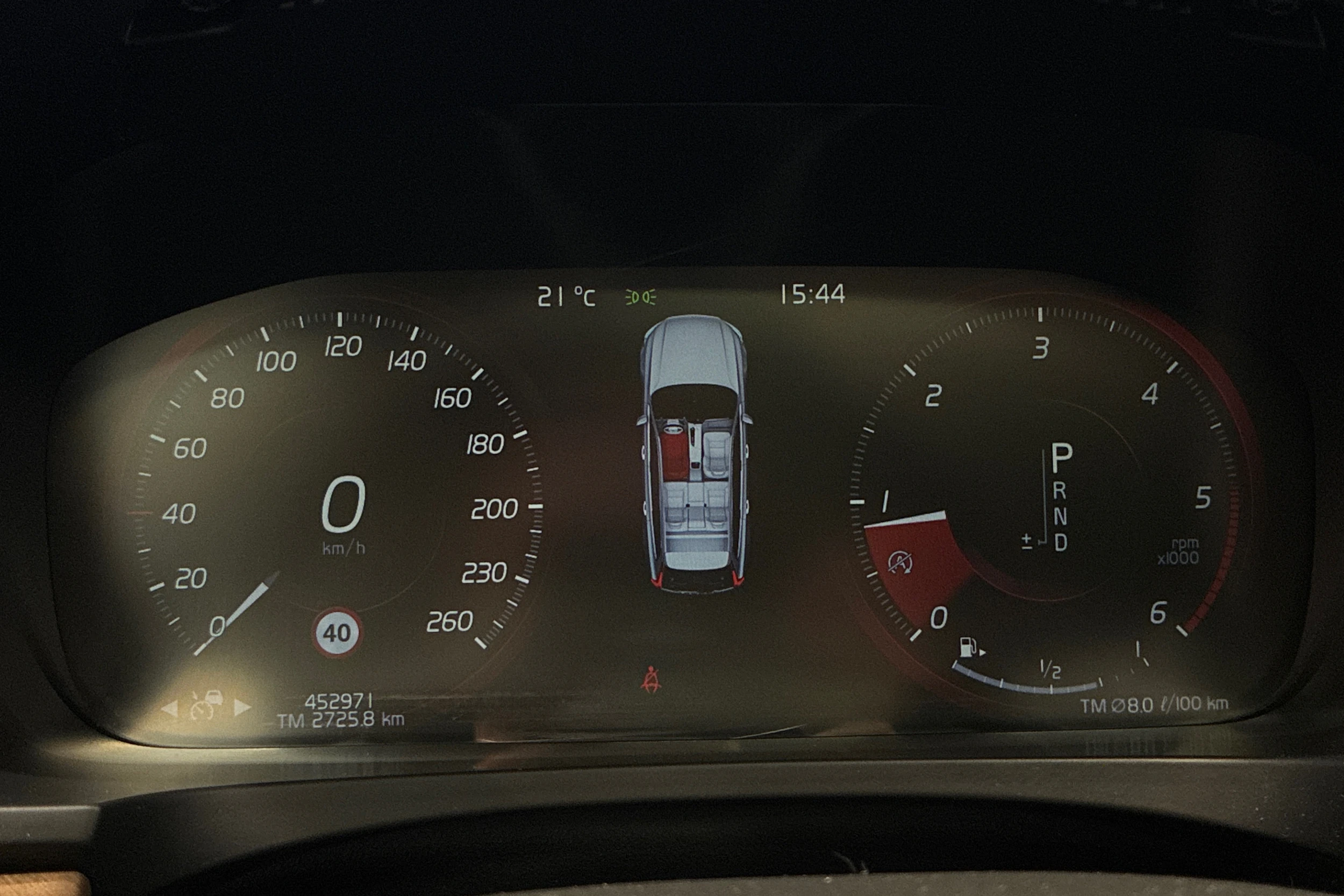 Musta Volvo V90 2018 kuva 13.
