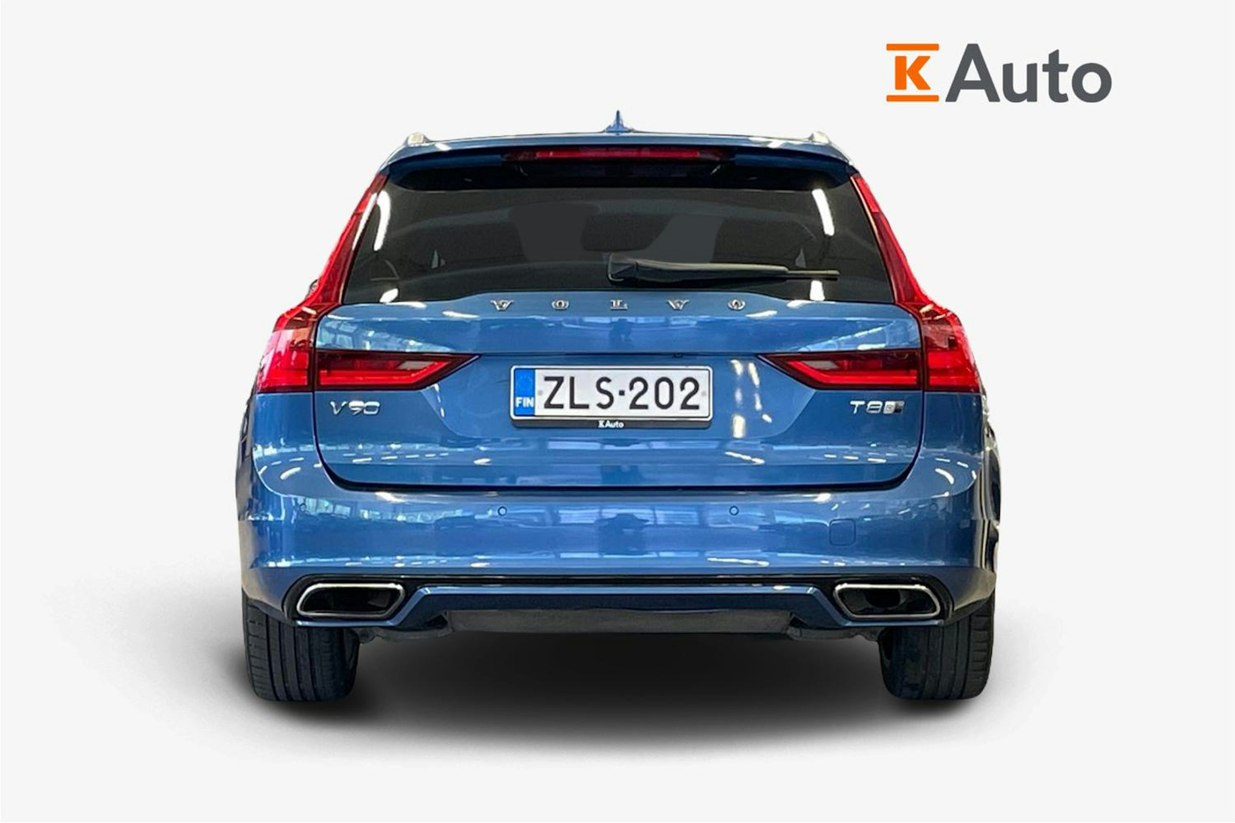 sininen Volvo V90 2018 kuva 3.