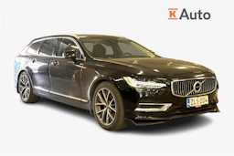 musta Volvo V90 2018 kuva 1.