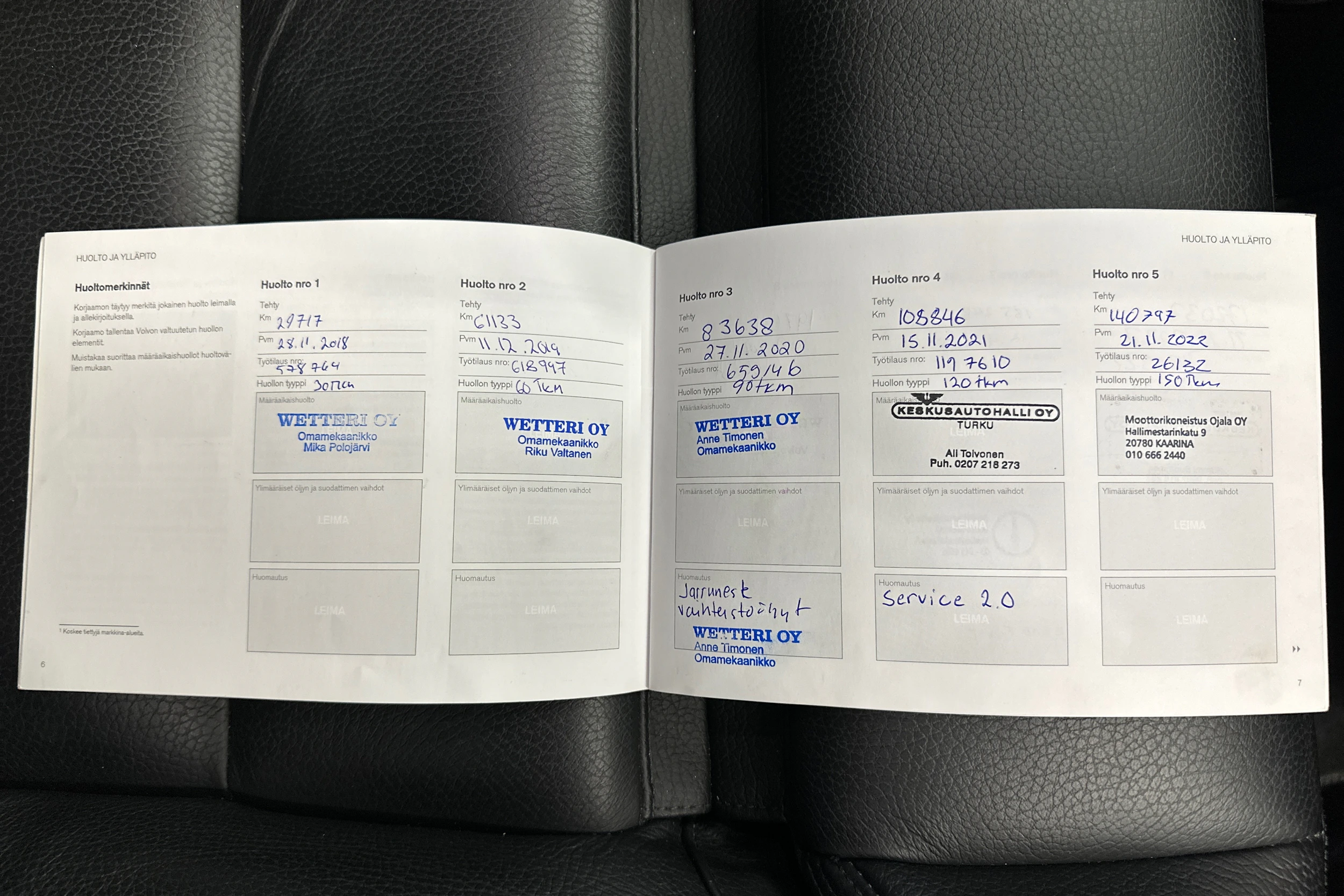 musta Volvo V90 2018 kuva 35.