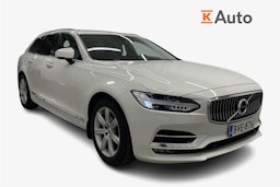 valkoinen Volvo V90 2019 kuva 1.