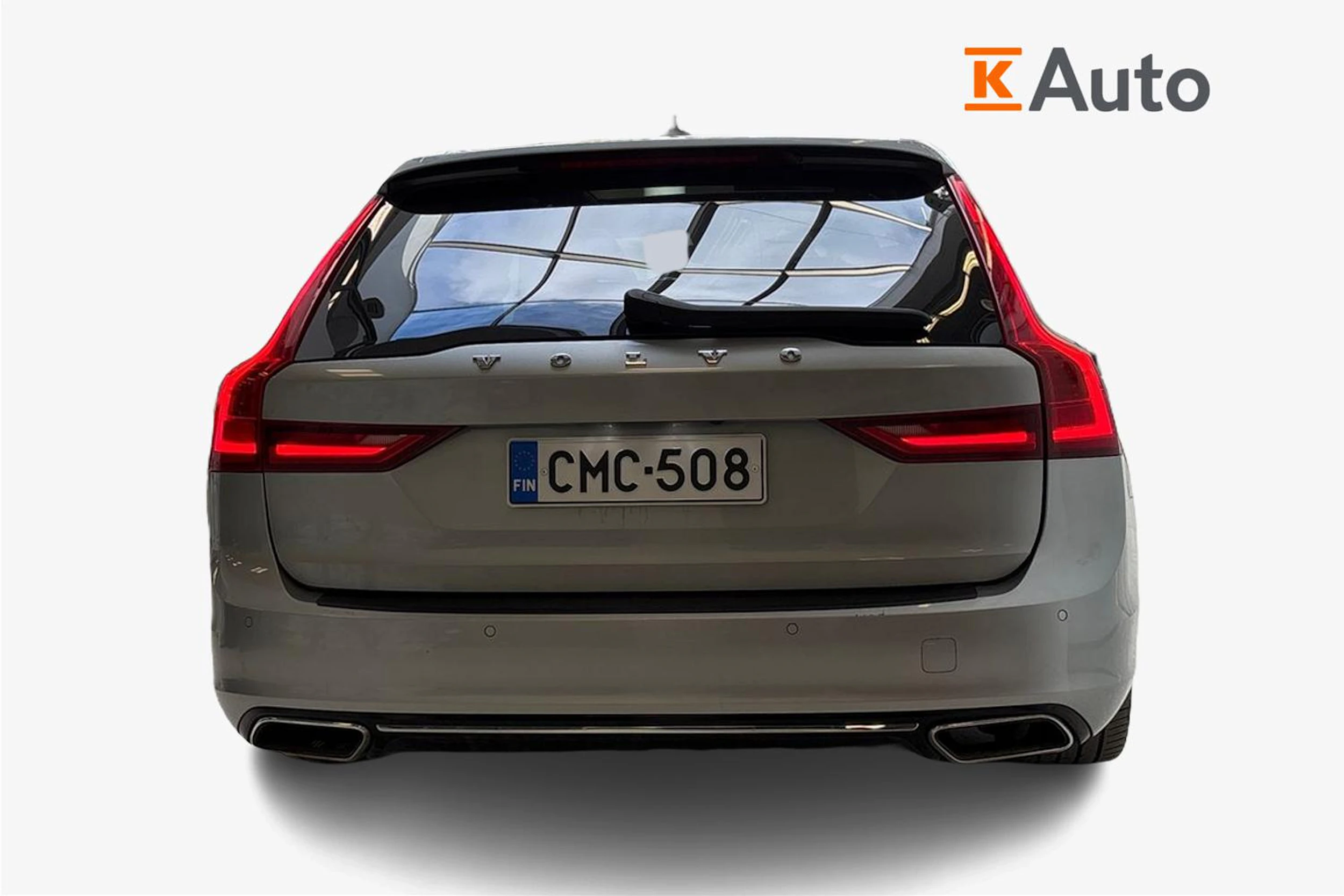 harmaa Volvo V90 2019 kuva 4.