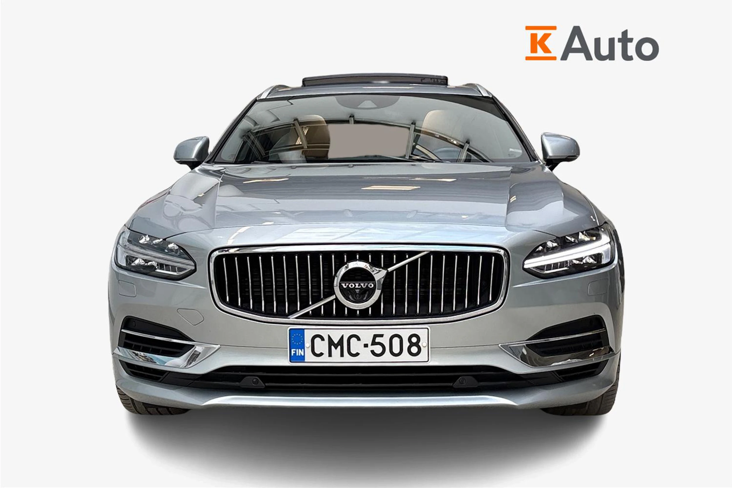 harmaa Volvo V90 2019 kuva 5.
