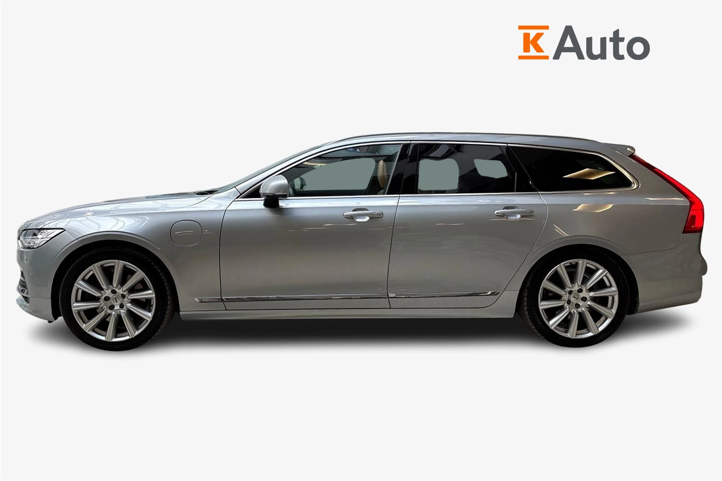 harmaa Volvo V90 2019 kuva 7.
