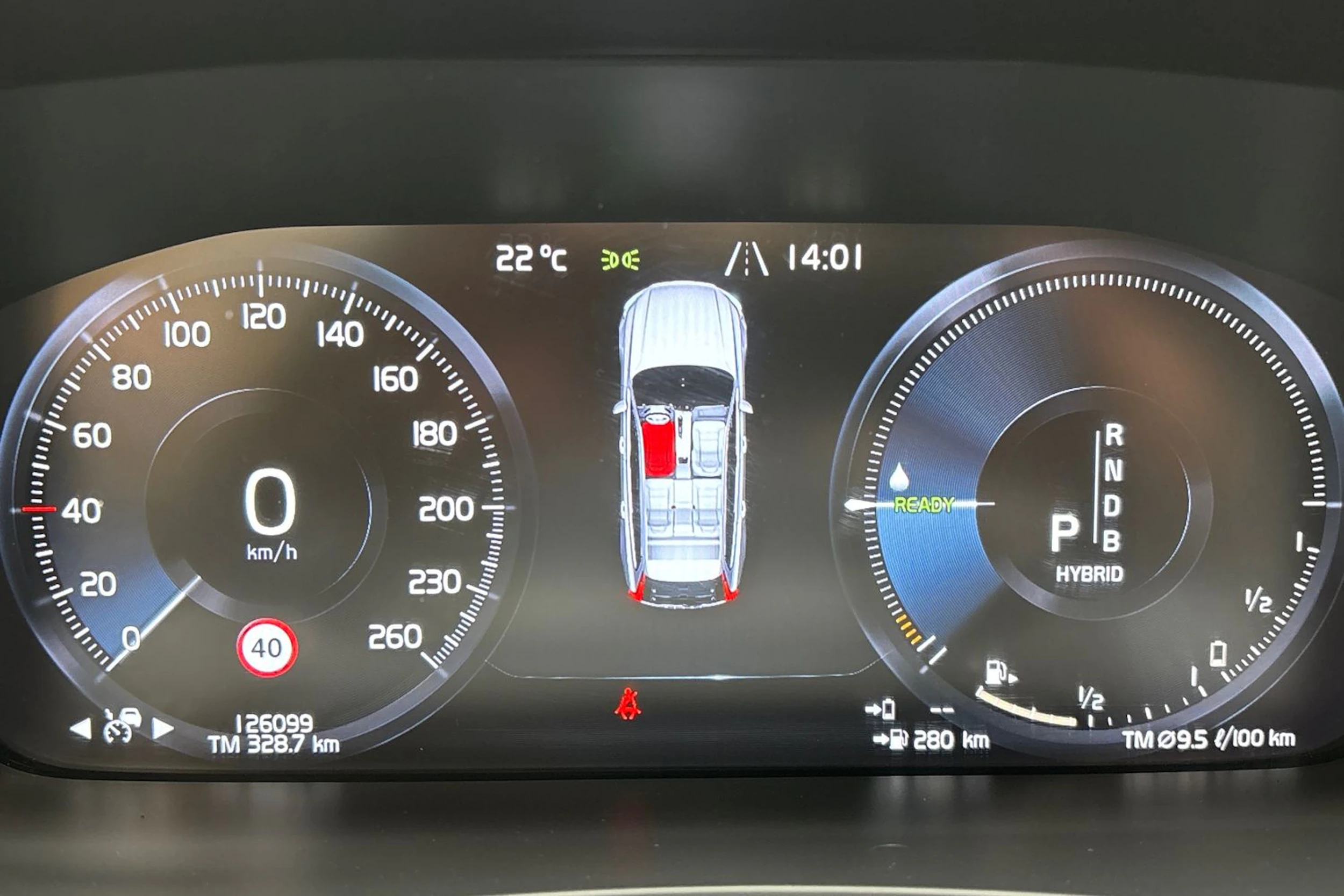harmaa Volvo V90 2019 kuva 29.