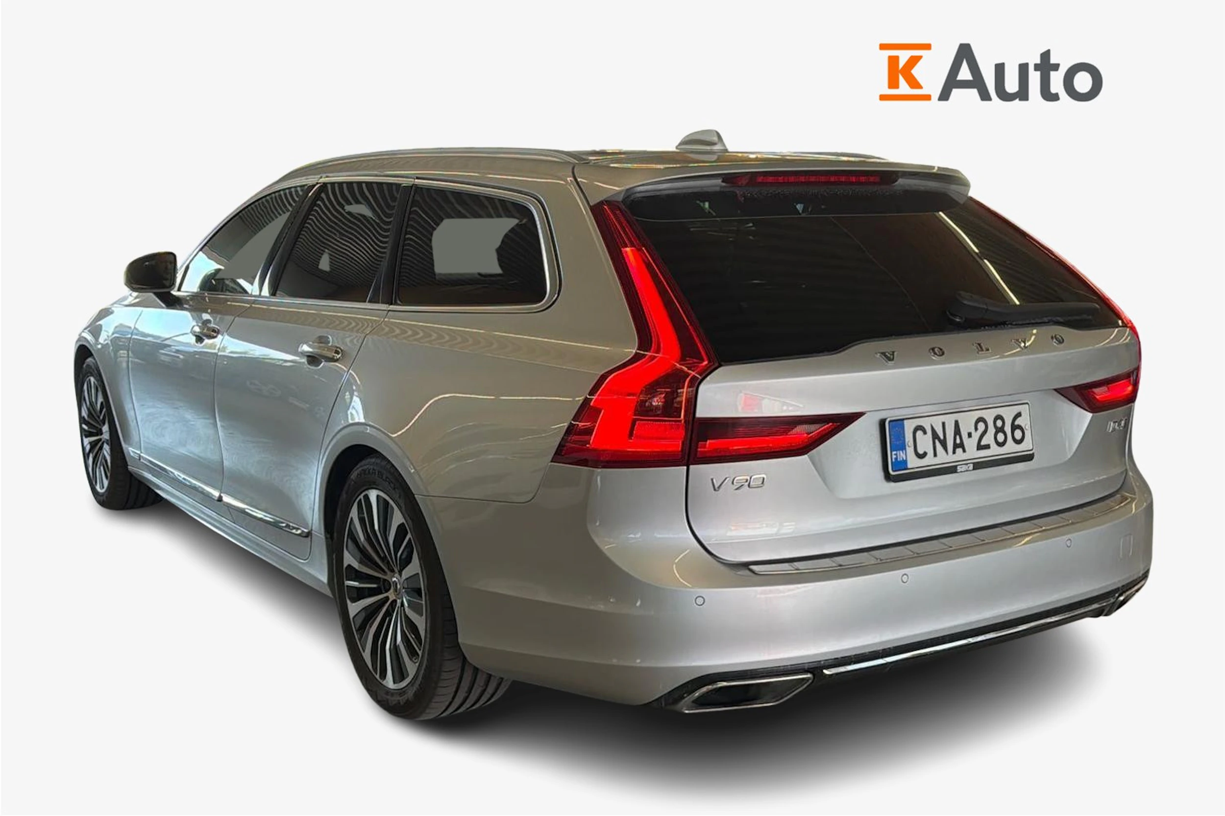 harmaa Volvo V90 2019 kuva 2.