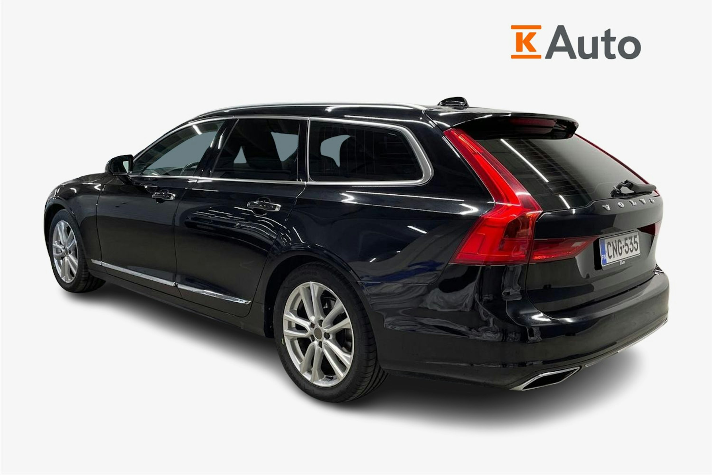 musta Volvo V90 2019 kuva 2.