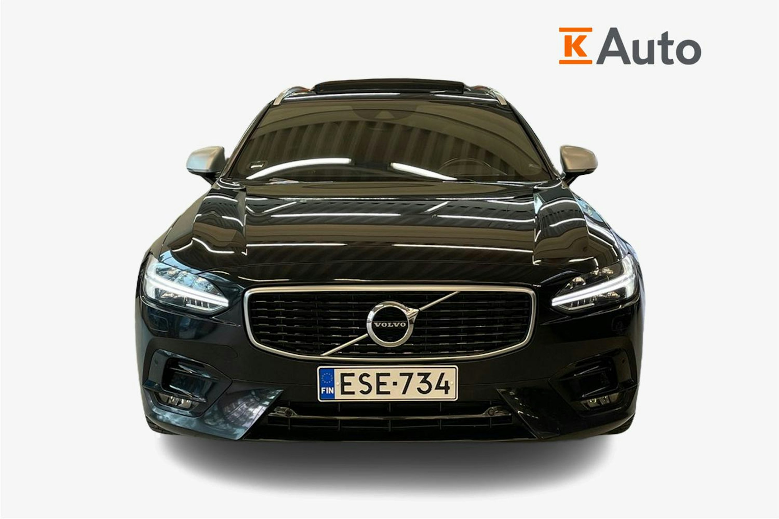 musta Volvo V90 2019 kuva 4.