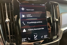 musta Volvo V90 2019 kuva 16.