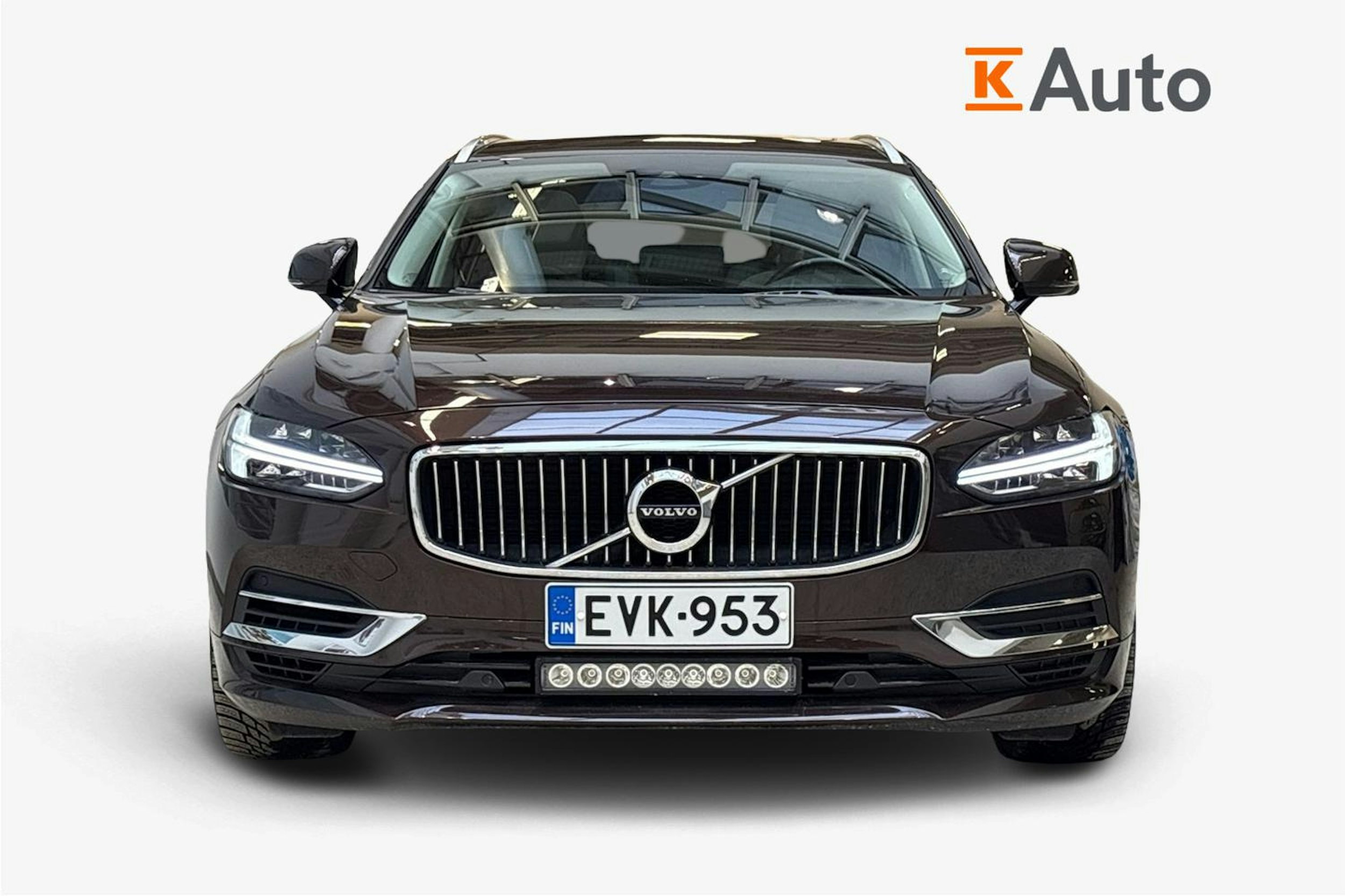 Ruskea (beige) Volvo V90 2019 kuva 5.