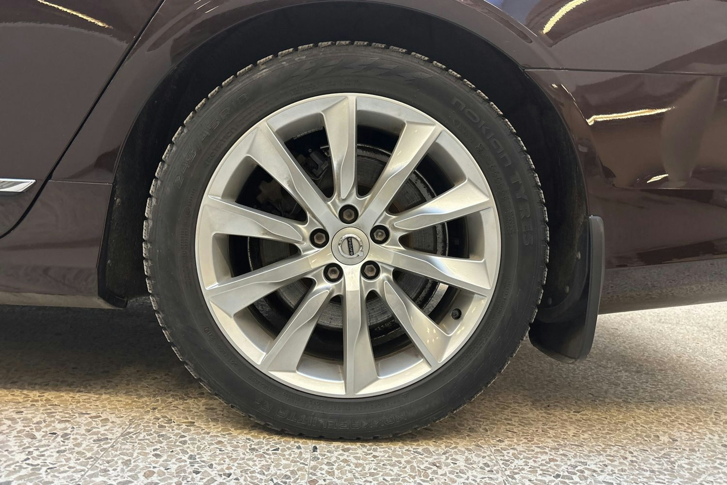 Ruskea (beige) Volvo V90 2019 kuva 13.