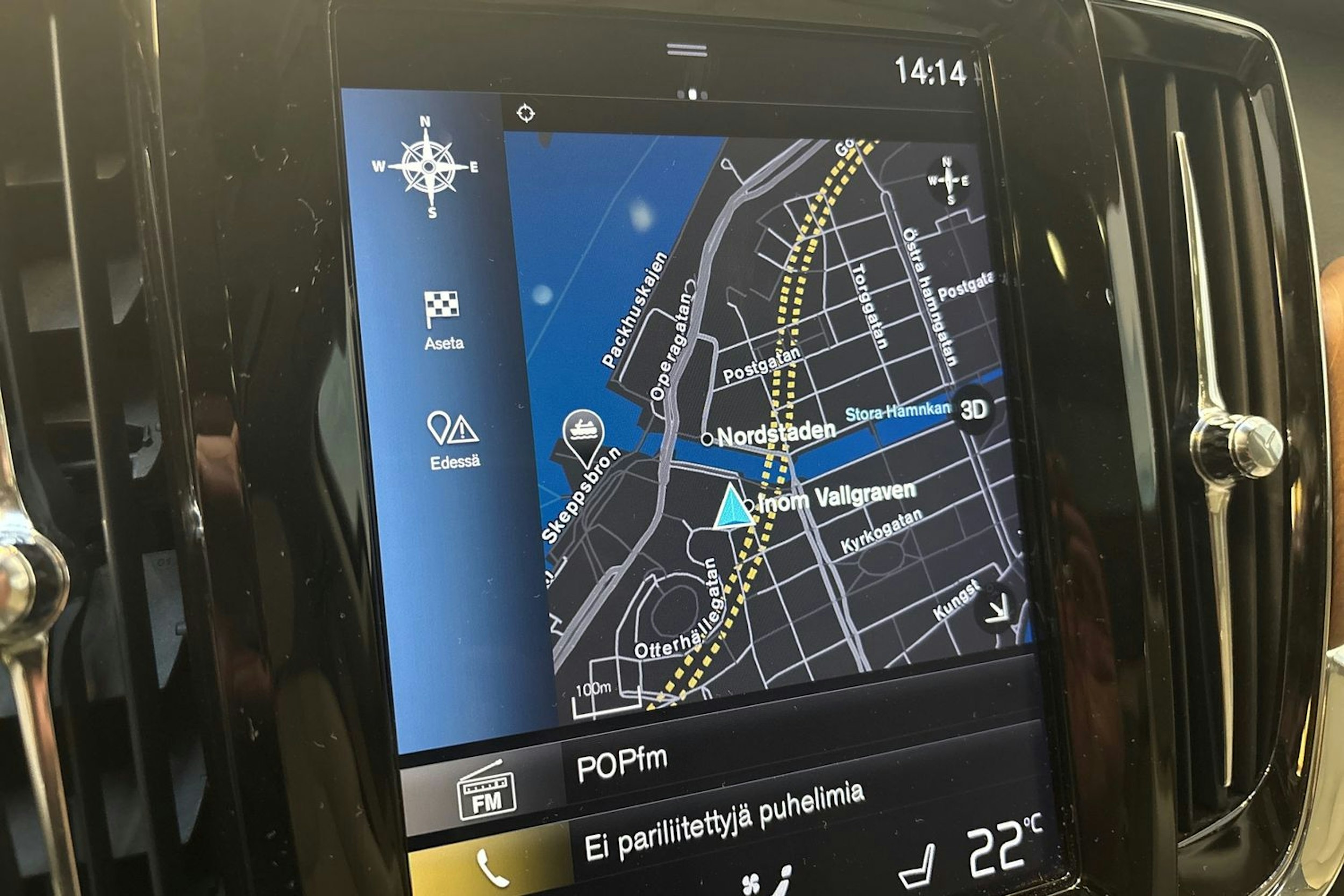 Ruskea (beige) Volvo V90 2019 kuva 28.