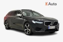 harmaa Volvo V90 2019 kuva 1.
