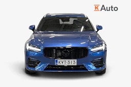 sininen Volvo V90 2019 kuva 4.
