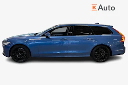 sininen Volvo V90 2019 kuva 5.