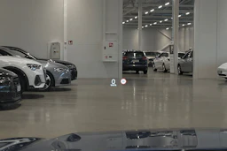 sininen Volvo V90 2019 kuva 17.